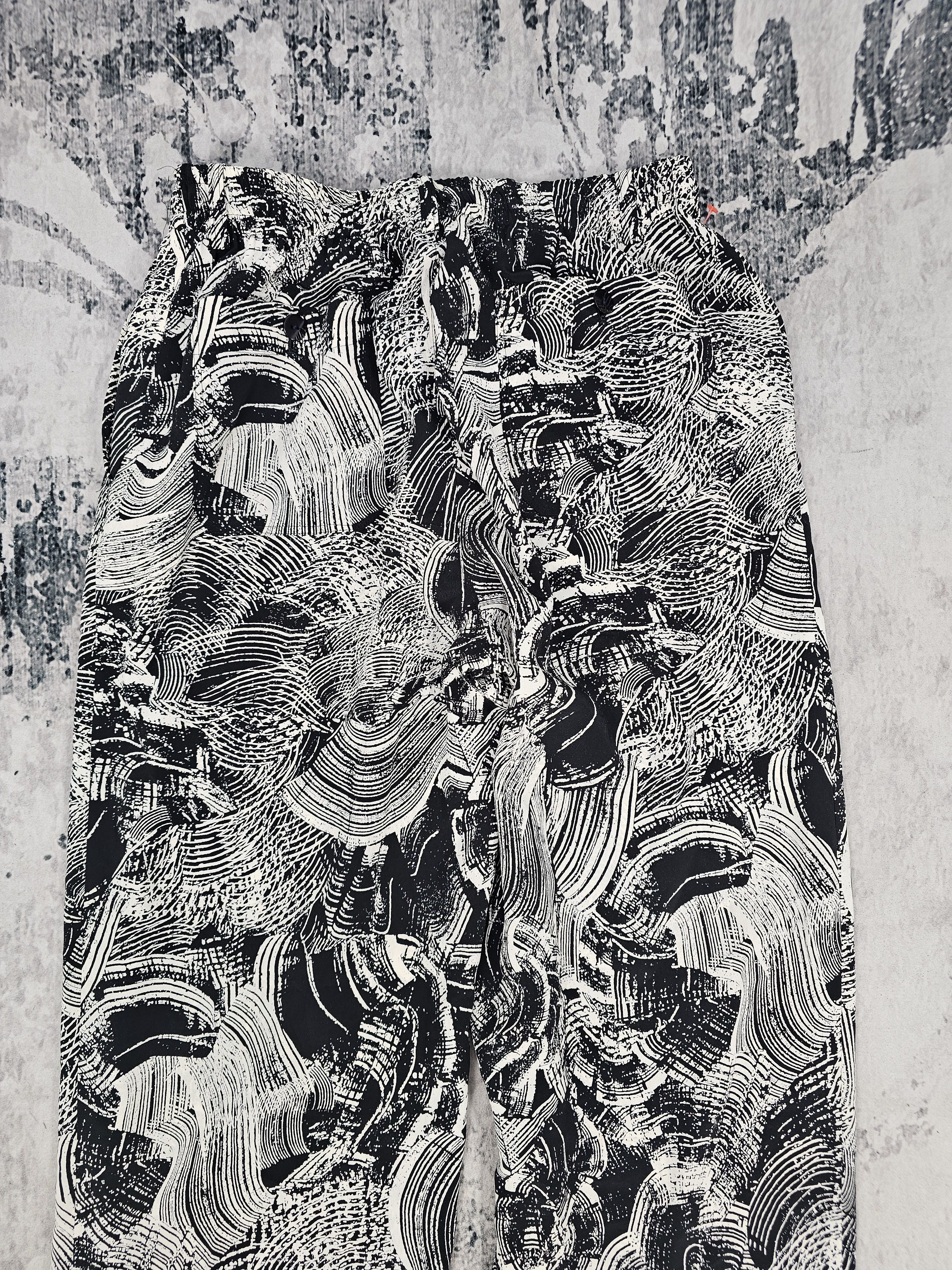 Japanese Brand Vintage Style Polyester Fullprint Art Design Pants JB0269 Size US 33 - 7 Thumbnail