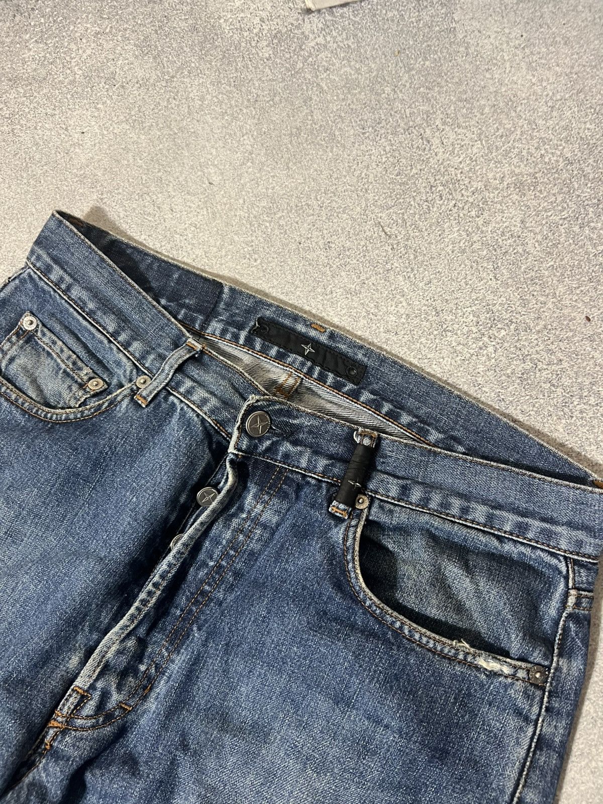 Stone Island Vintage Stone Island Denim Jeans Pants Size US 33 - 13 Thumbnail