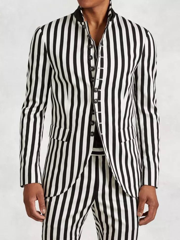 John Varvatos Cutaway multibutton jacket EU 56 USA 46 Size US XL / EU 56 / 4 - 1 Thumbnail
