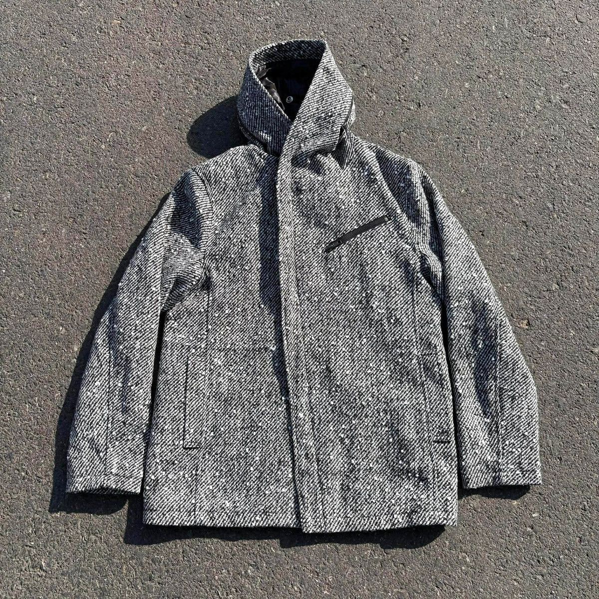 Japanese Brand Growth by Grail Wool Hooded Jacket Size US S / EU 44-46 / 1 - 1 Thumbnail