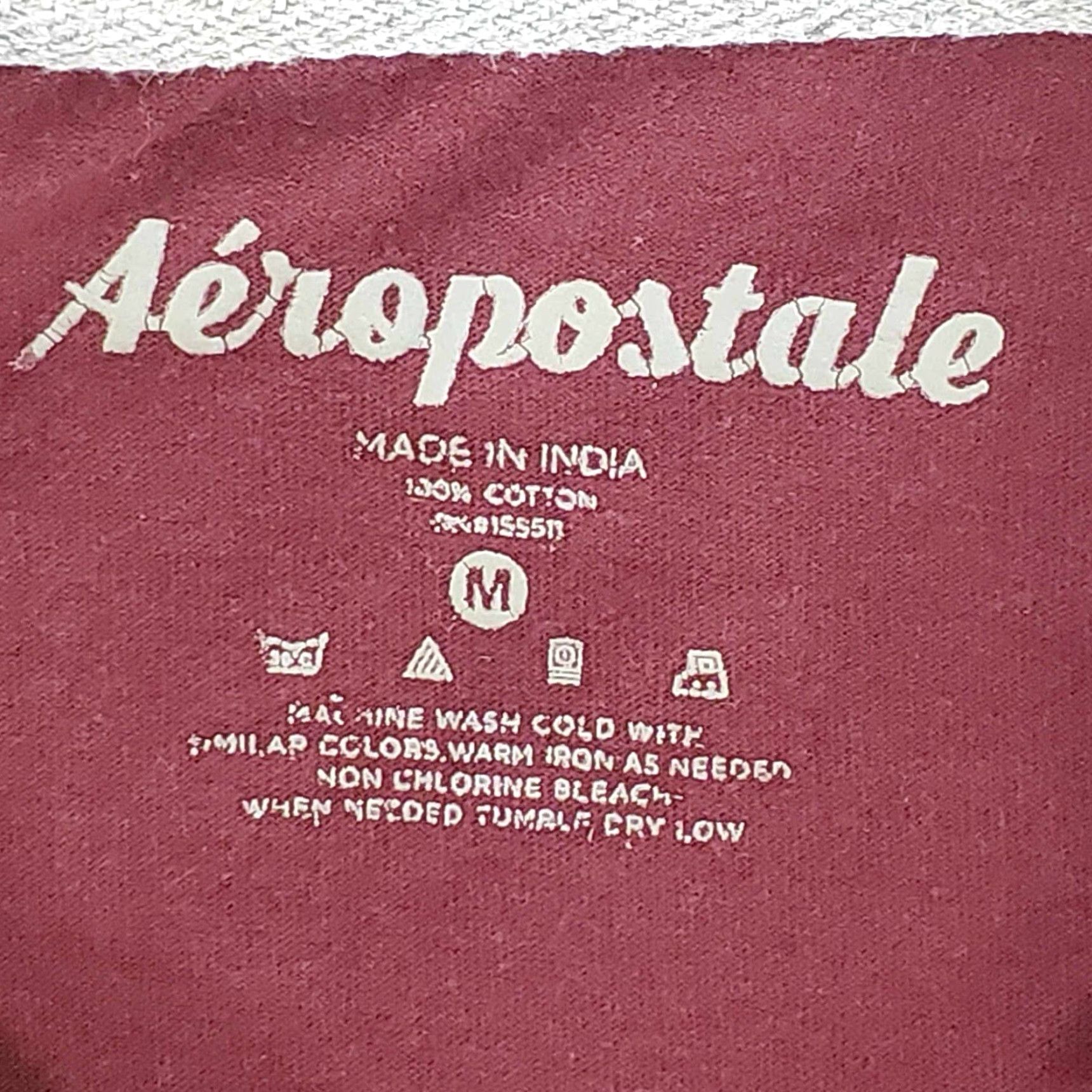 Vintage VINTAGE Aéropostale Rugby Polo Shirt Mens M Red 100% Cotton Embroidered Logo Rugby Sports Classic Retro Preppy Golf Polo Shirt Size US M / EU 48-50 / 2 - 2 Thumbnail