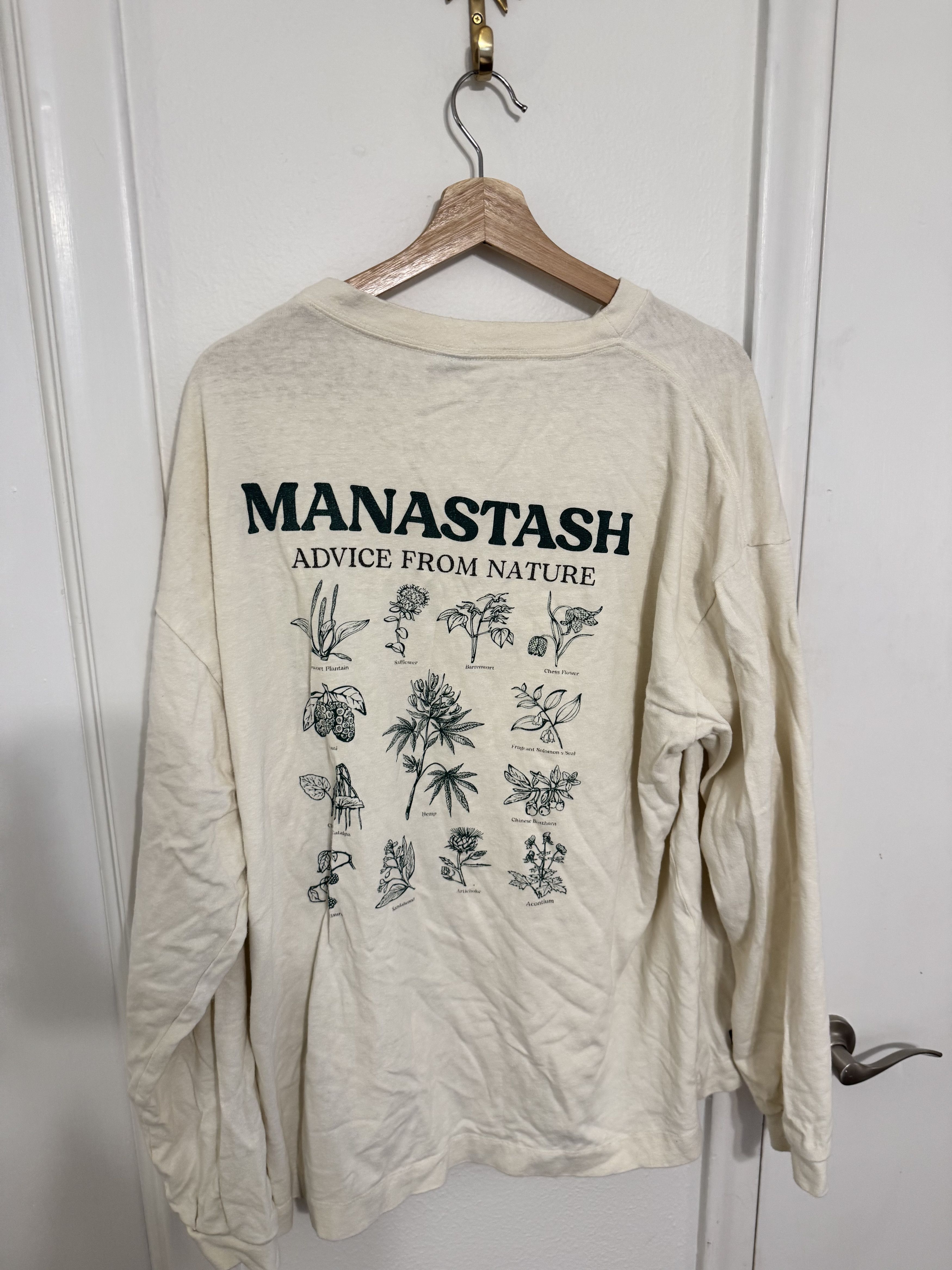Manastash Advice From Nature Hemp Long Sleeve Size US XL / EU 56 / 4 - 2 Thumbnail