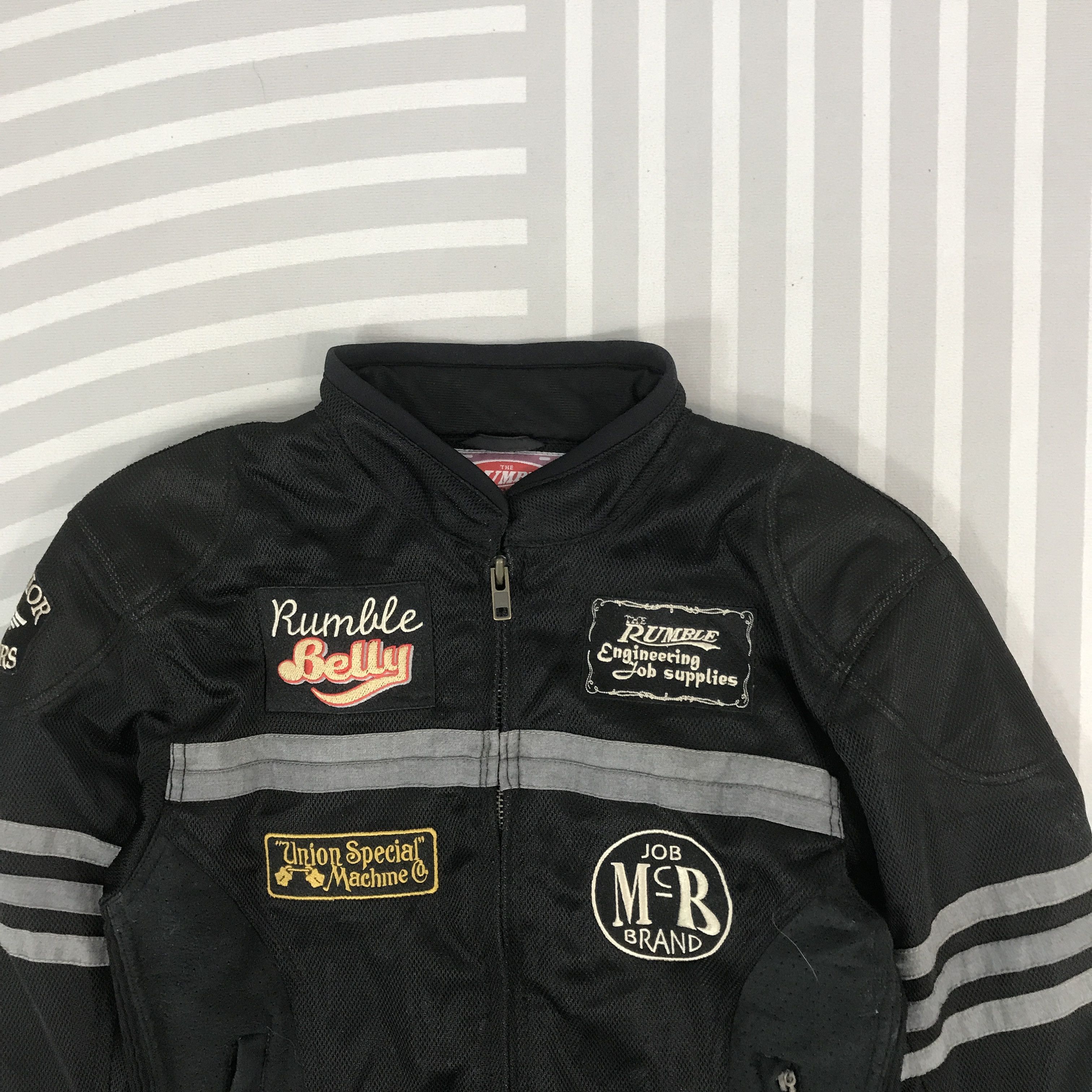 Japanese Brand × Vintage Vintage Rumble Wheelers Racing punk motorcycle Jacket Size US M / EU 48-50 / 2 - 3 Thumbnail