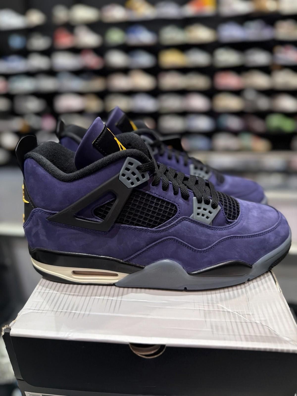 Jordan Brand Air Jordan 4 Retro Lakers "Imperial Purple" FV5029-500 (13) Size US 13 / EU 46 - 1 Thumbnail