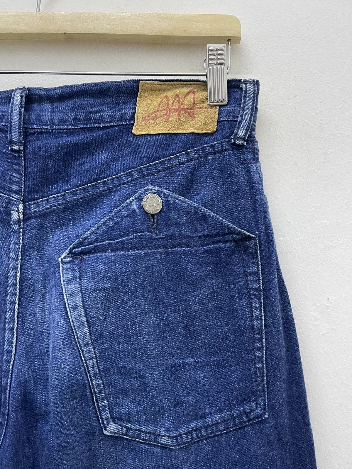 KATO Rare TRIPLE A By KATO Hidden Rivets Selvedge Made in Japan Size US 30 / EU 46 - 3 Thumbnail