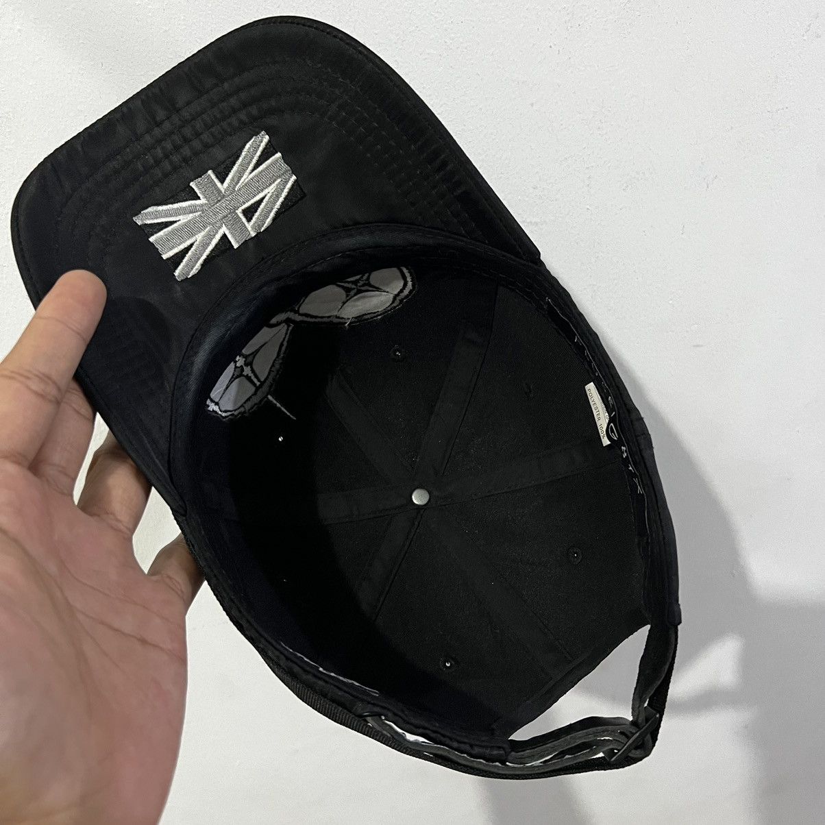 If Six Was Nine Pluseig8tx Pluseightx Plus Eight X Pierrot Black Satin Cap Size ONE SIZE - 7 Thumbnail