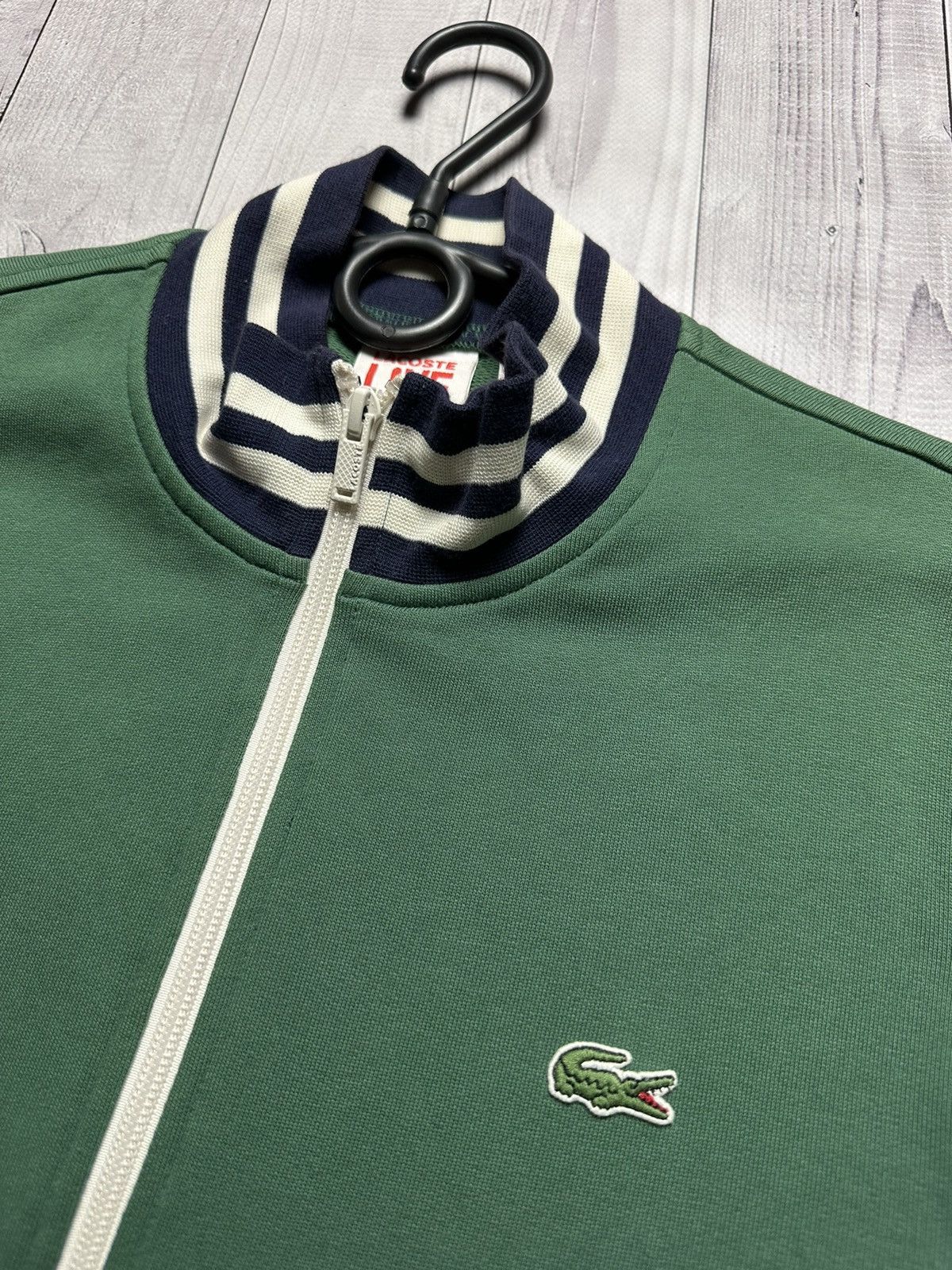 Lacoste × Vintage Lacoste green jacket size M logo crocodile Size US M / EU 48-50 / 2 - 8 Thumbnail