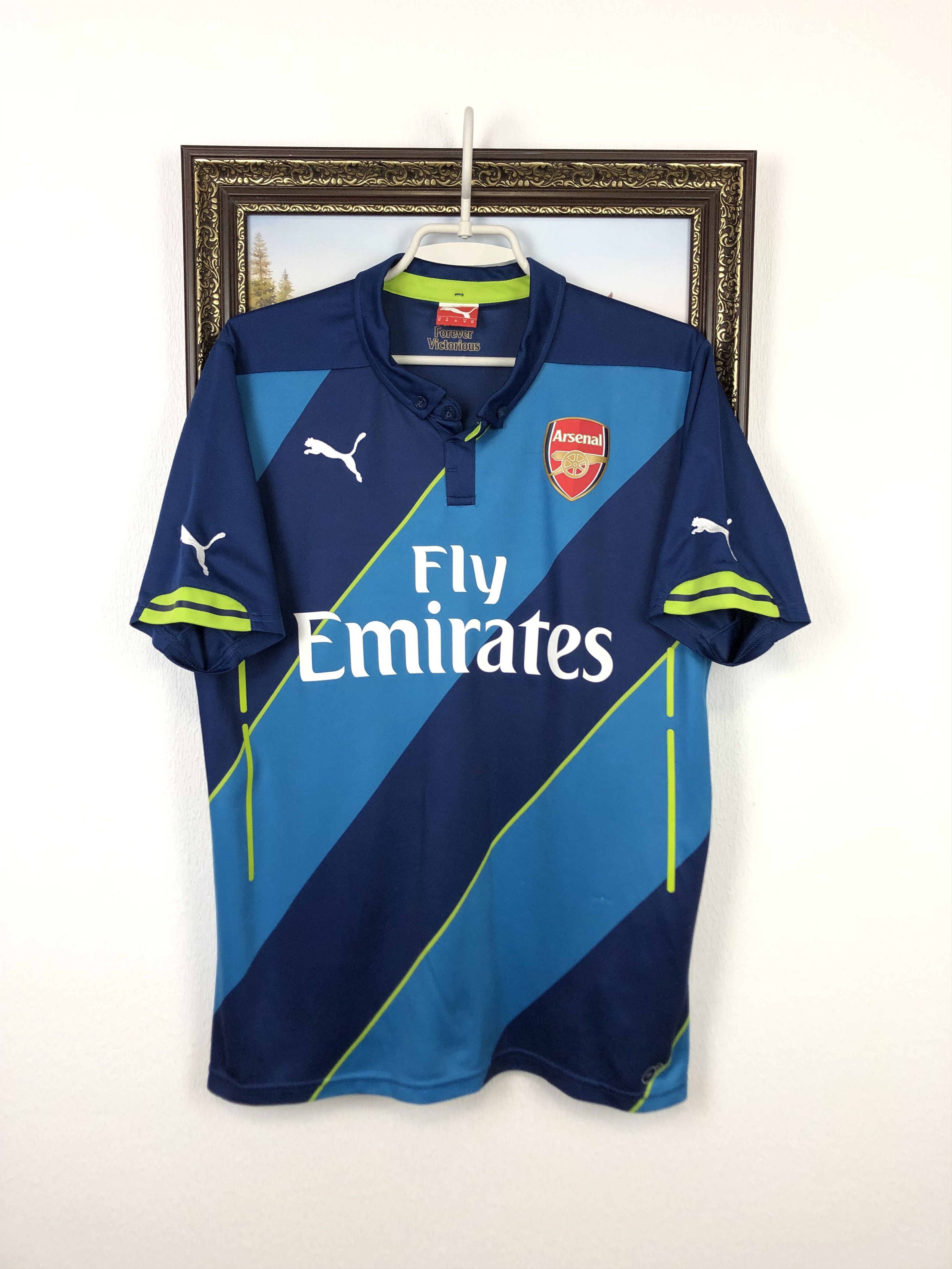 Arsenal football shirt 2014 Soccer Jersey Gunners Tee Hype