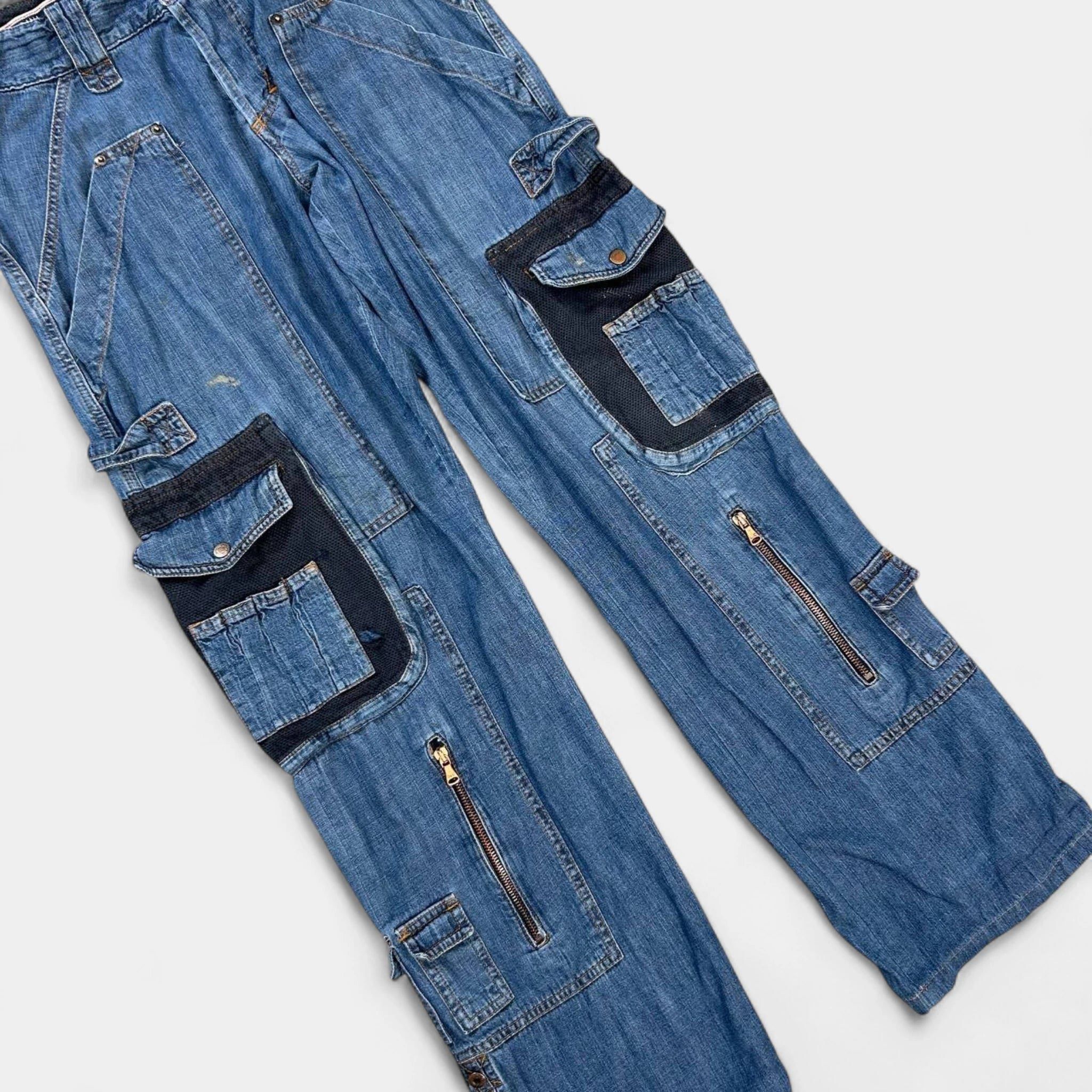 Dolce & Gabbana Dolce & Gabbana 2003 Cargo Denim Jeans Size US 36 / EU 52 - 2 Thumbnail