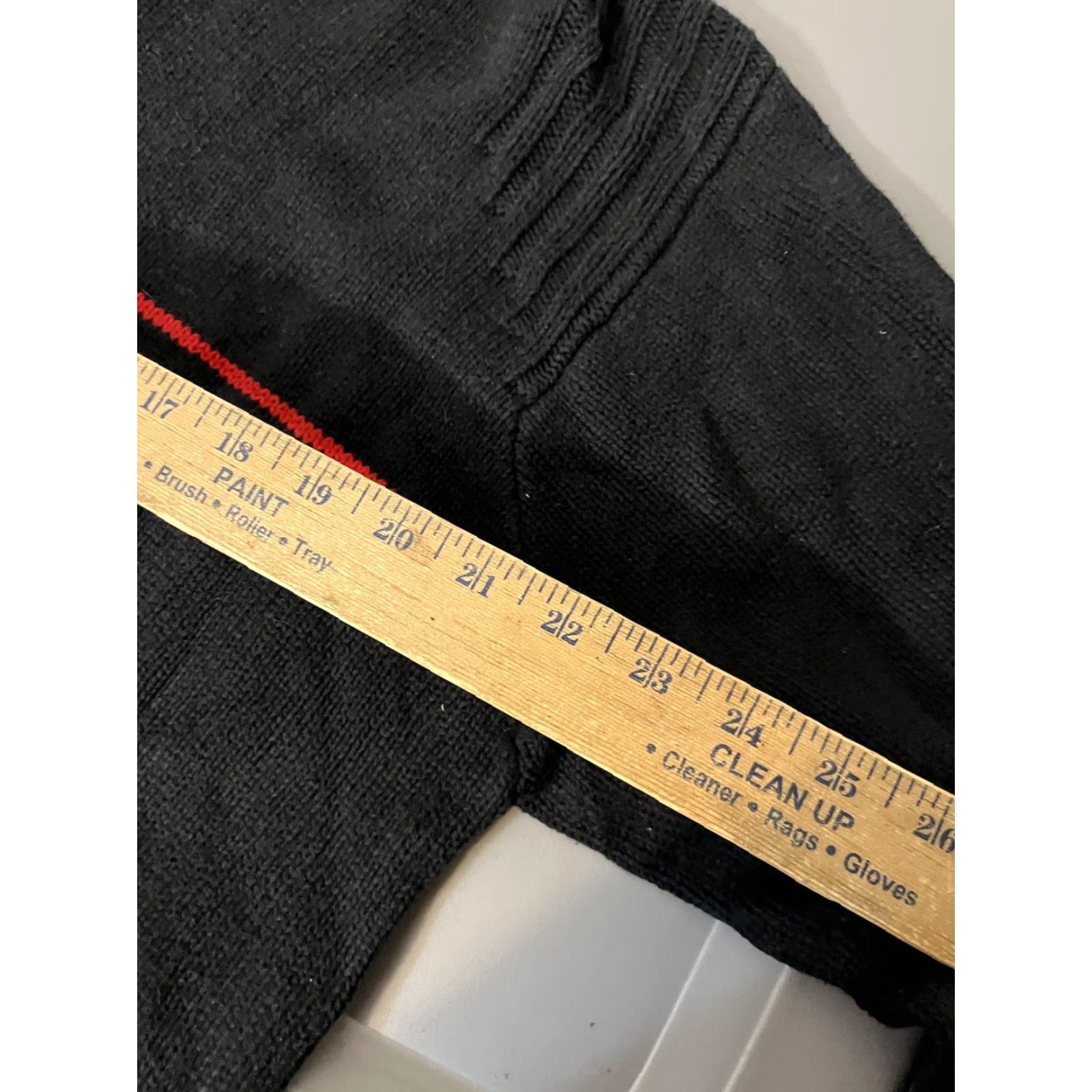 Ralph Lauren VINTAGE Ralph Lauren Polo Jeans Co Sweater Men’s LARGE Black RL Long Sleeve V Neck Shirt Size US L / EU 52-54 / 3 - 5 Thumbnail
