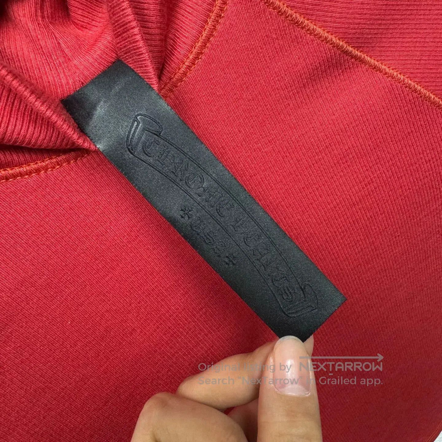 Chrome Hearts chrome hearts red short sleeve knit top. Size US S / EU 44-46 / 1 - 4 Thumbnail