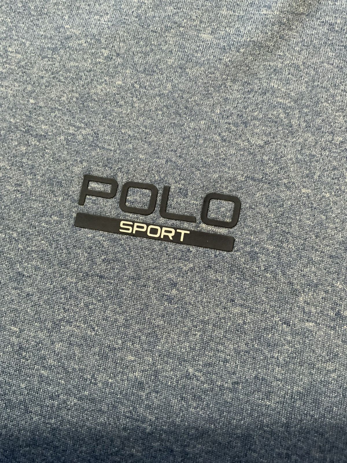 Polo Ralph Lauren × Ralph Lauren Sport Polo Sport Performance Thermovent 1/4 Zip Blue Pullover Size US XL / EU 56 / 4 - 5 Thumbnail