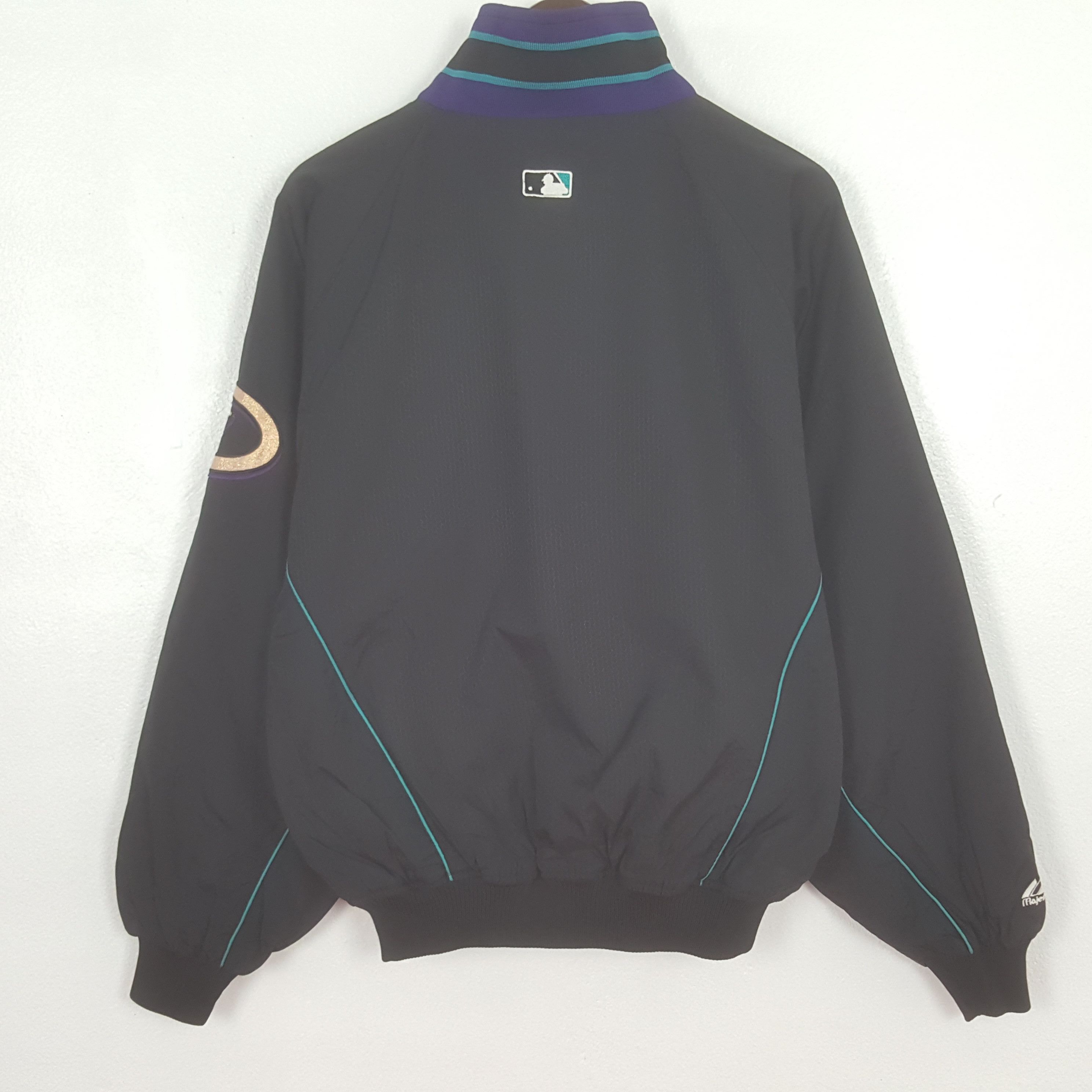 MLB Vintage MLB x Majestic Diamond Backs Bomber Jacket Size US M / EU 48-50 / 2 - 3 Thumbnail