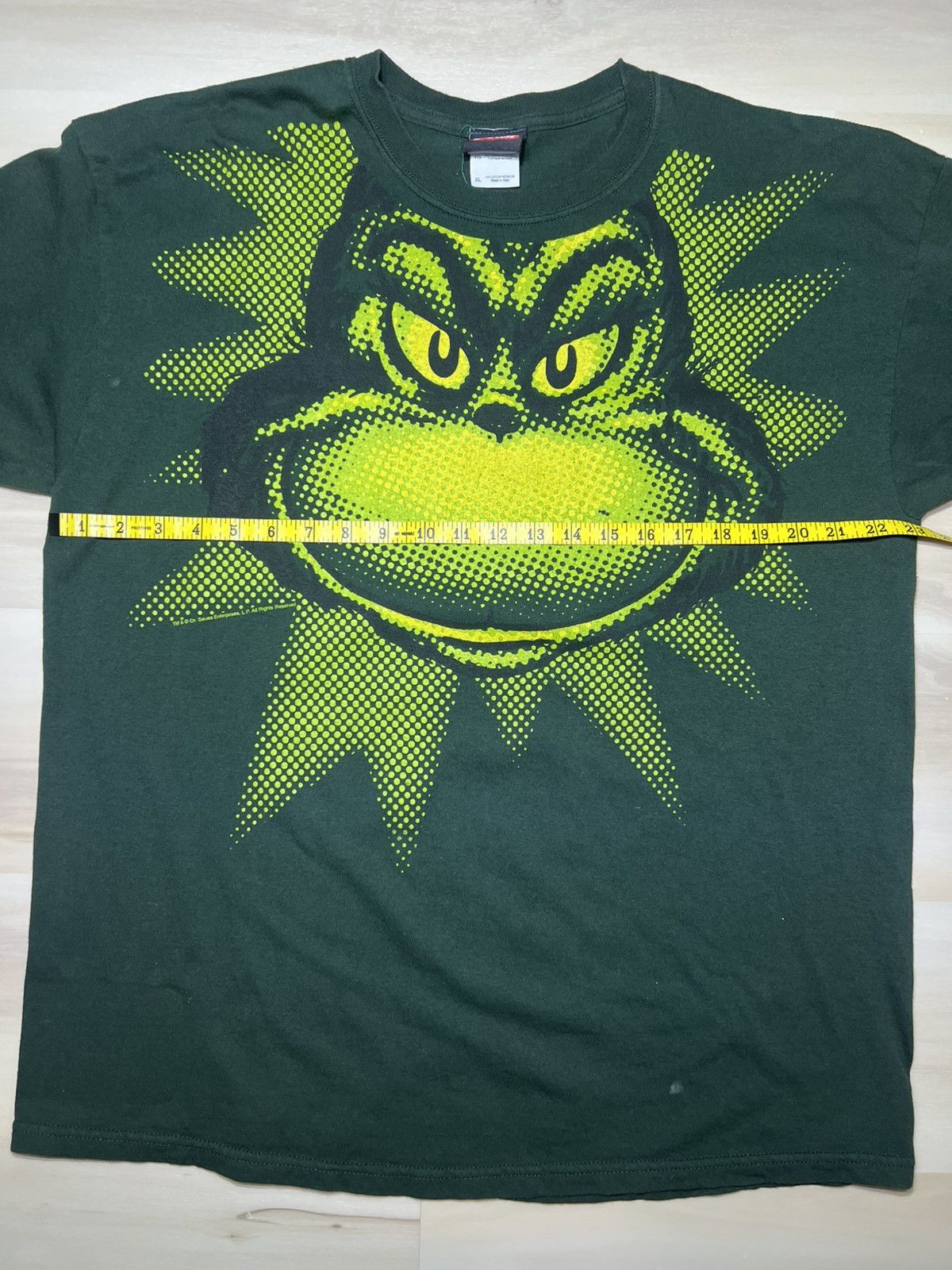 Other Dr. Seuss The Grinch AOP size XL vtg y2k graphic t-shirt Size US XL / EU 56 / 4 - 6 Thumbnail