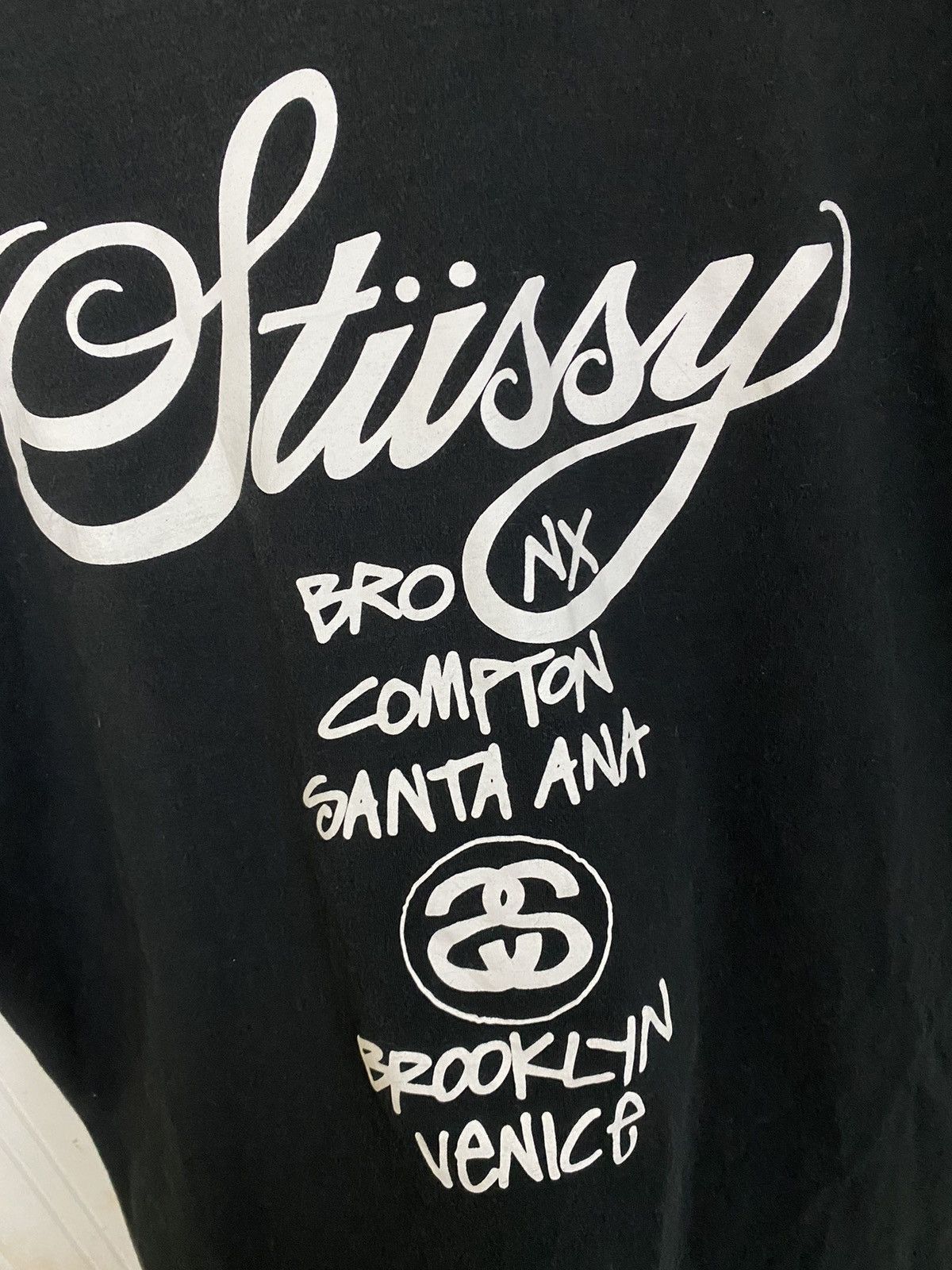 Stussy × Vintage Stussy Tour Tee Size US L / EU 52-54 / 3 - 6 Thumbnail