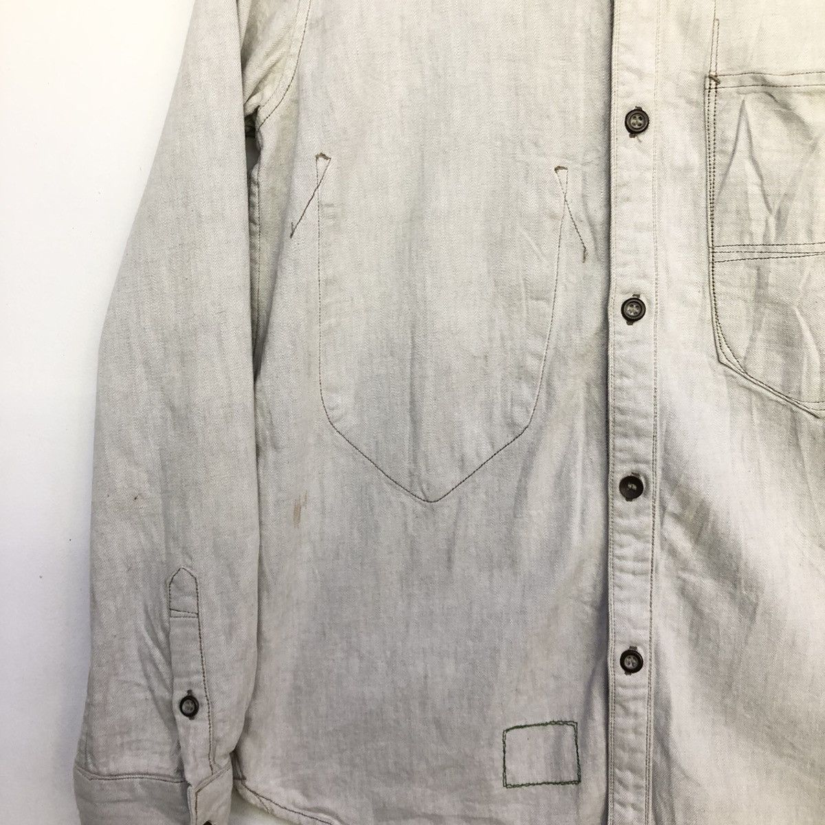 Johnbull John Bull Kojima Japan Workwear Button Jacket Size US M / EU 48-50 / 2 - 7 Thumbnail