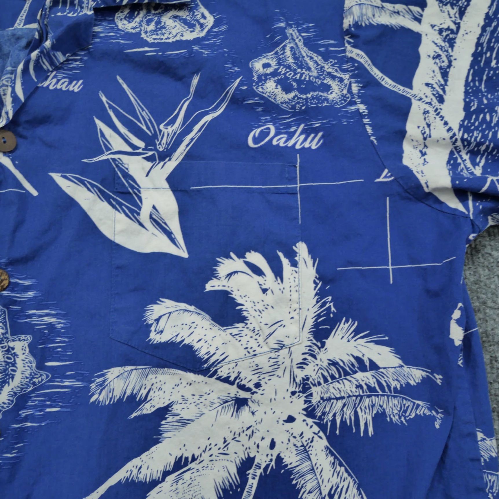 Vintage Favant Mens XL Blue Classic Hawaiian Collared Button-Up Shirt User: Favant Mens XL Blue Classic Hawaiian Collared Button-Up Shirt Size US XL / EU 56 / 4 - 5 Thumbnail