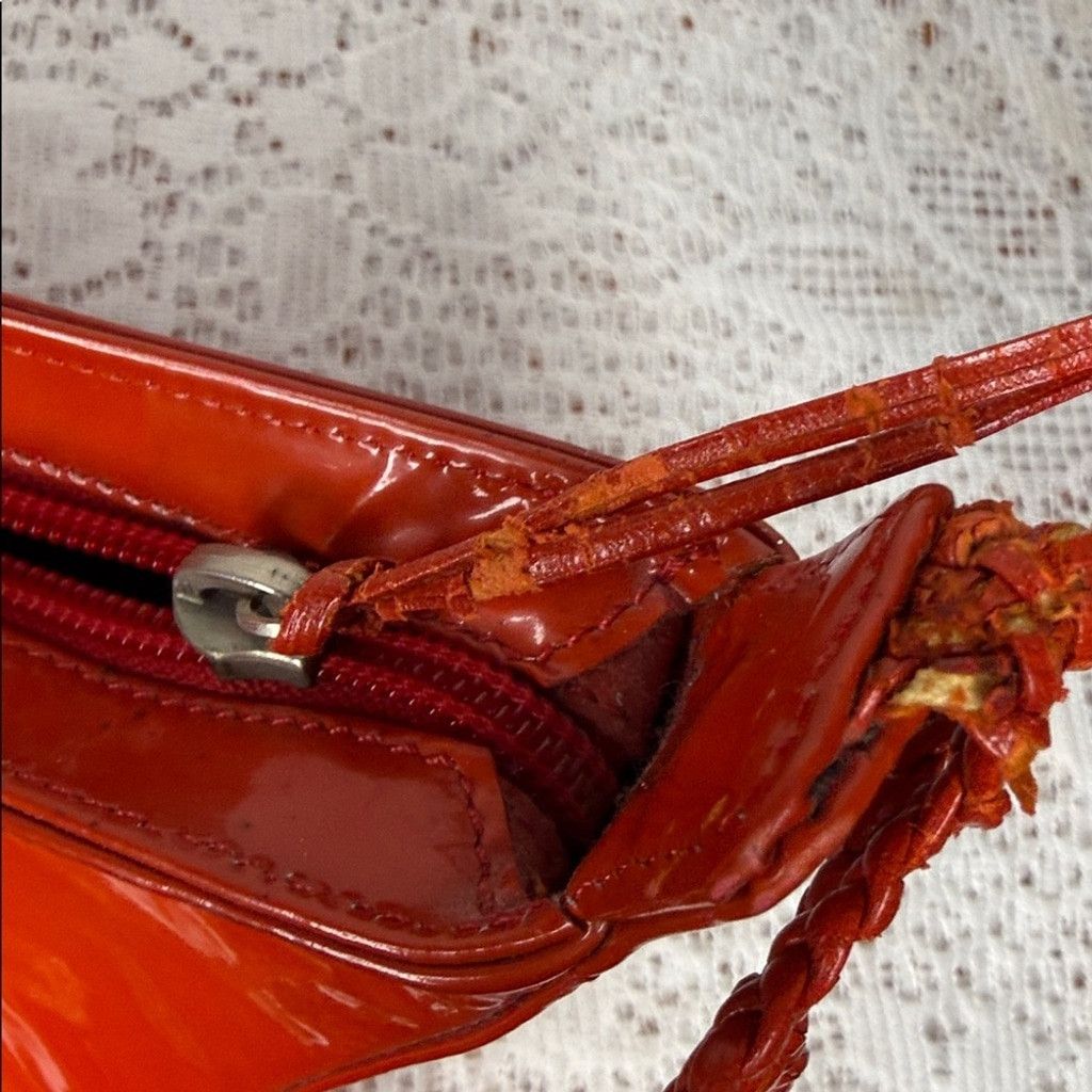 The Unbranded Brand Vintage Stephane Kelian Paris braid rope patent leather bag Size ONE SIZE - 8 Thumbnail