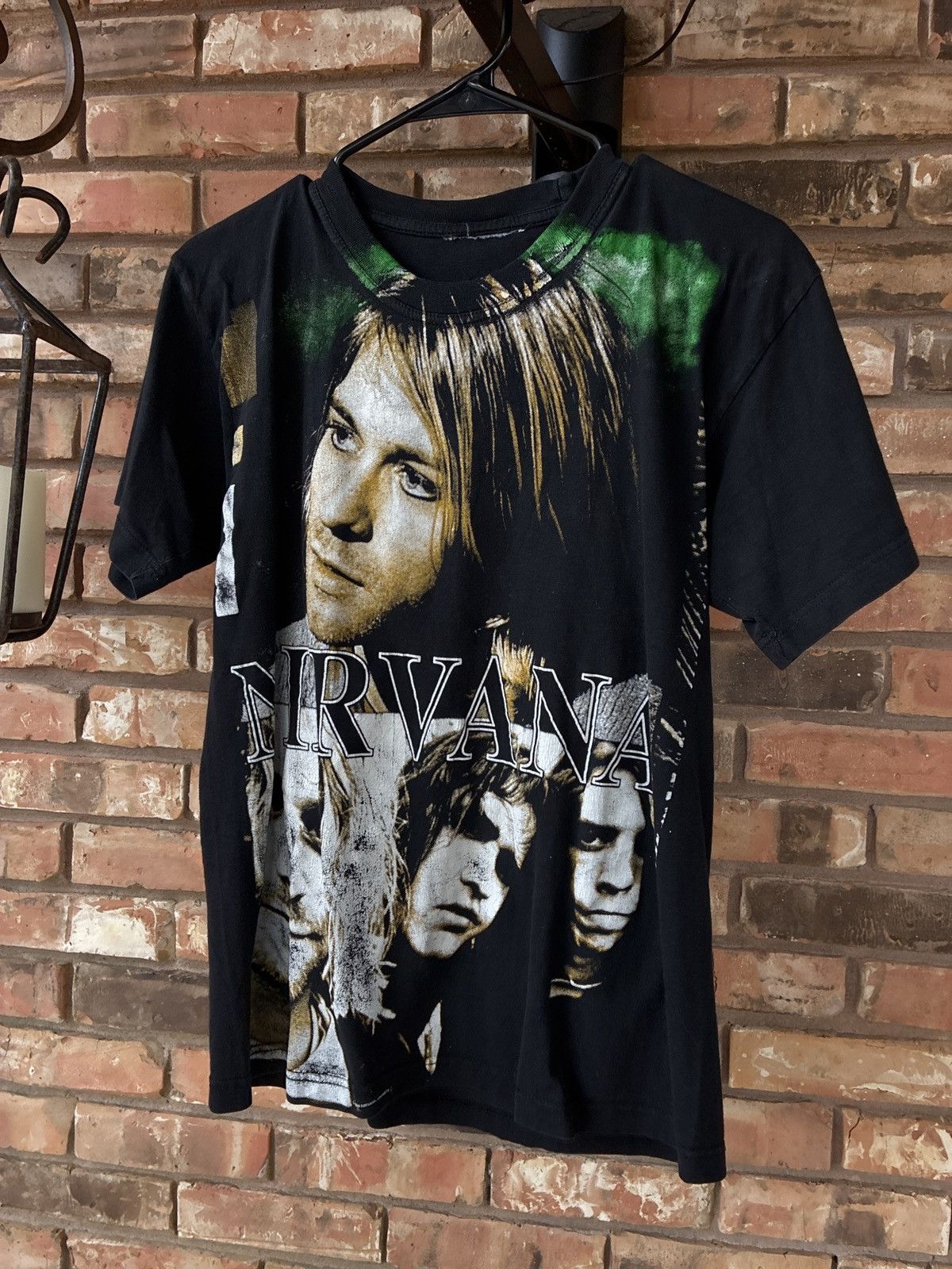 Other 1998 Nirvana Band Collage Graphic Tee Iconic Back Hit Size M Size US M / EU 48-50 / 2 - 1 Thumbnail