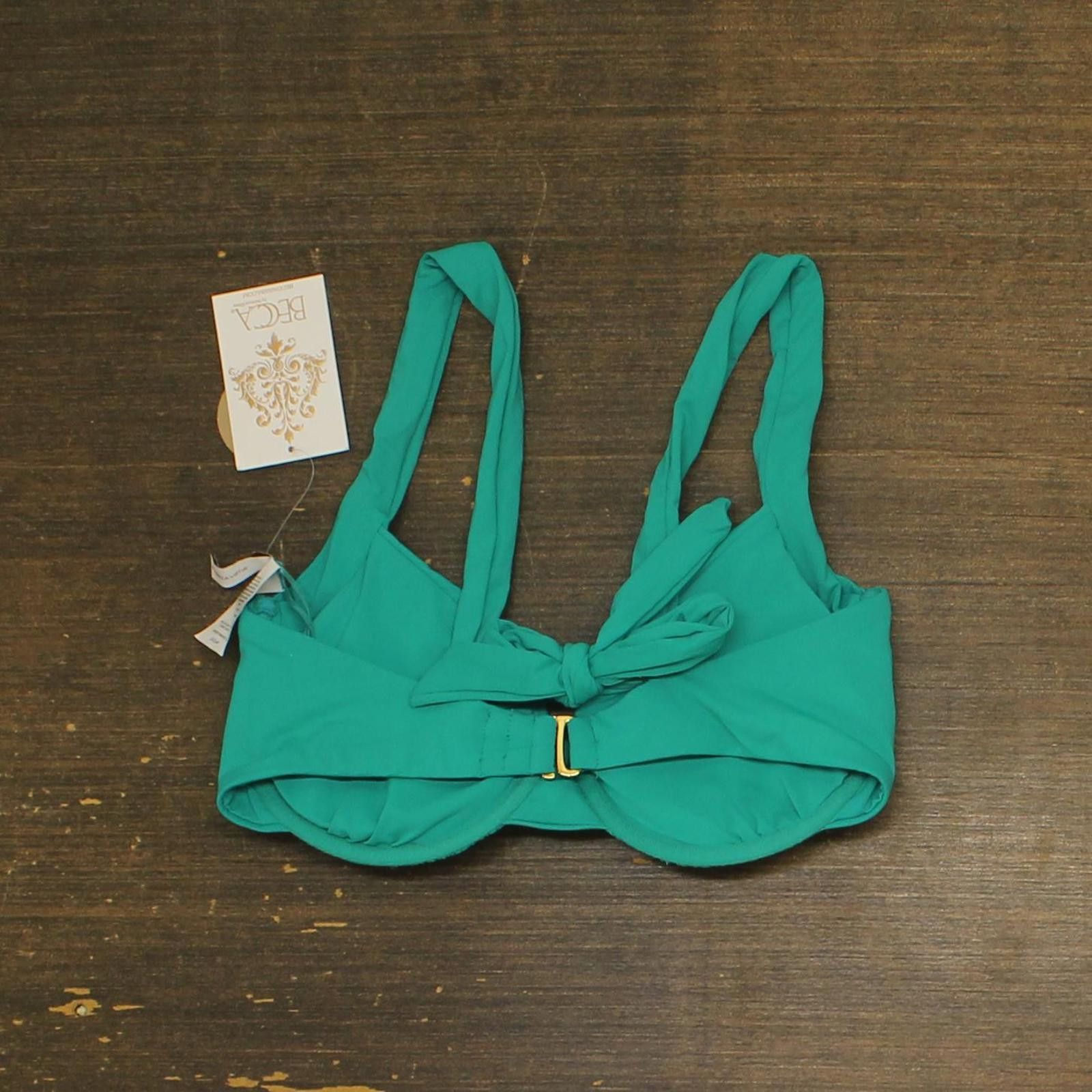 Other Nwt Becca Underwire Bikini Swim Top 853557 Peacock Blue D Size ONE SIZE - 2 Thumbnail