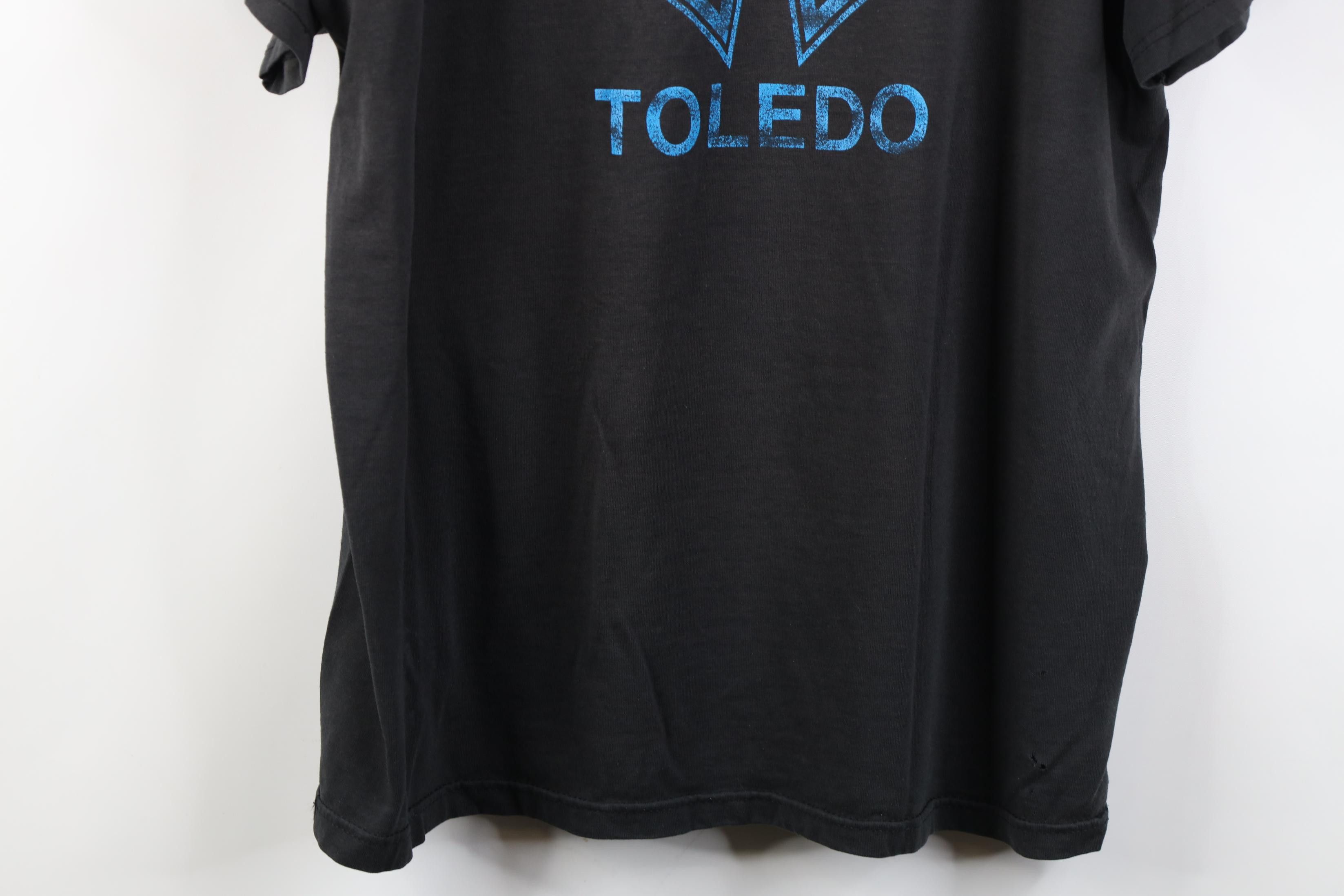 Vintage Vintage 90s Local 24 IATSE Stagehands Toledo T-Shirt USA Size US XL / EU 56 / 4 - 15 Thumbnail