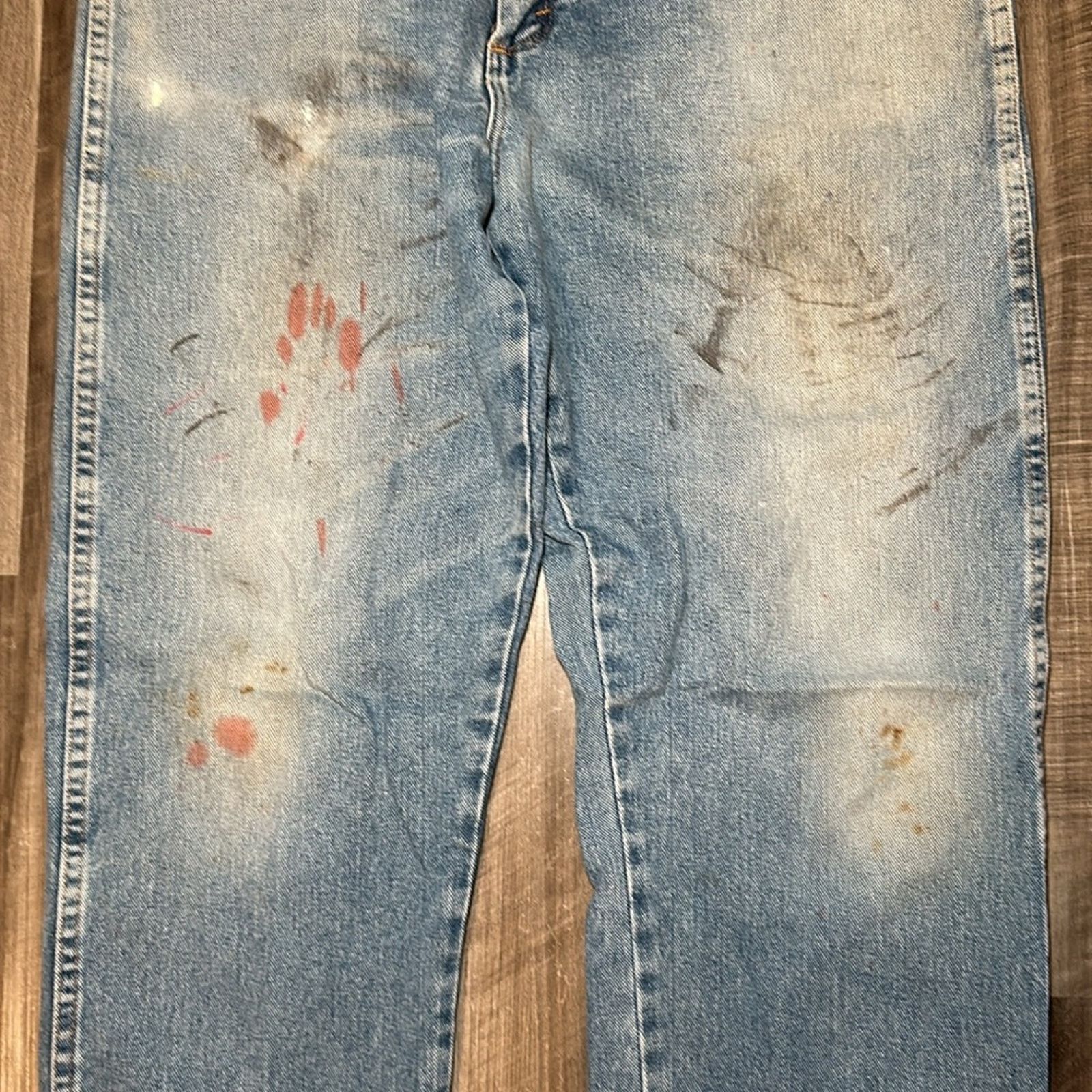 Wrangler Wrangler 20X Style 22 Original Fit Painters Work - 38x34 Size US 38 / EU 54 - 6 Thumbnail