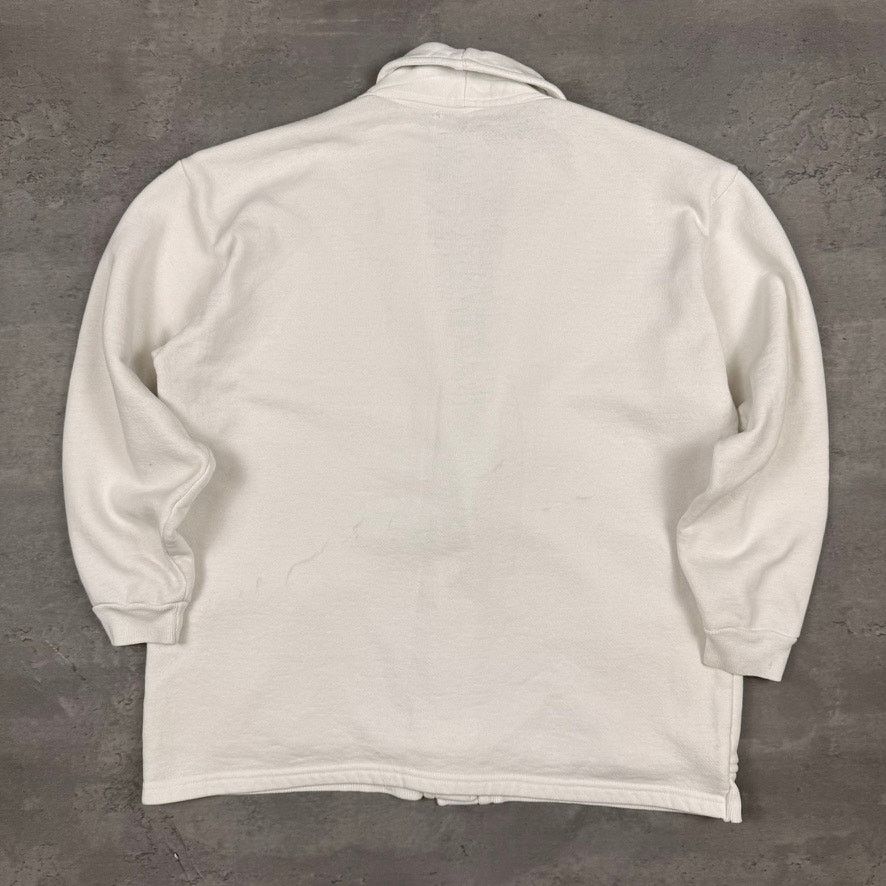 Vintage Vintage Grandpa Robe White Sweater Distressed Size US L / EU 52-54 / 3 - 6 Thumbnail