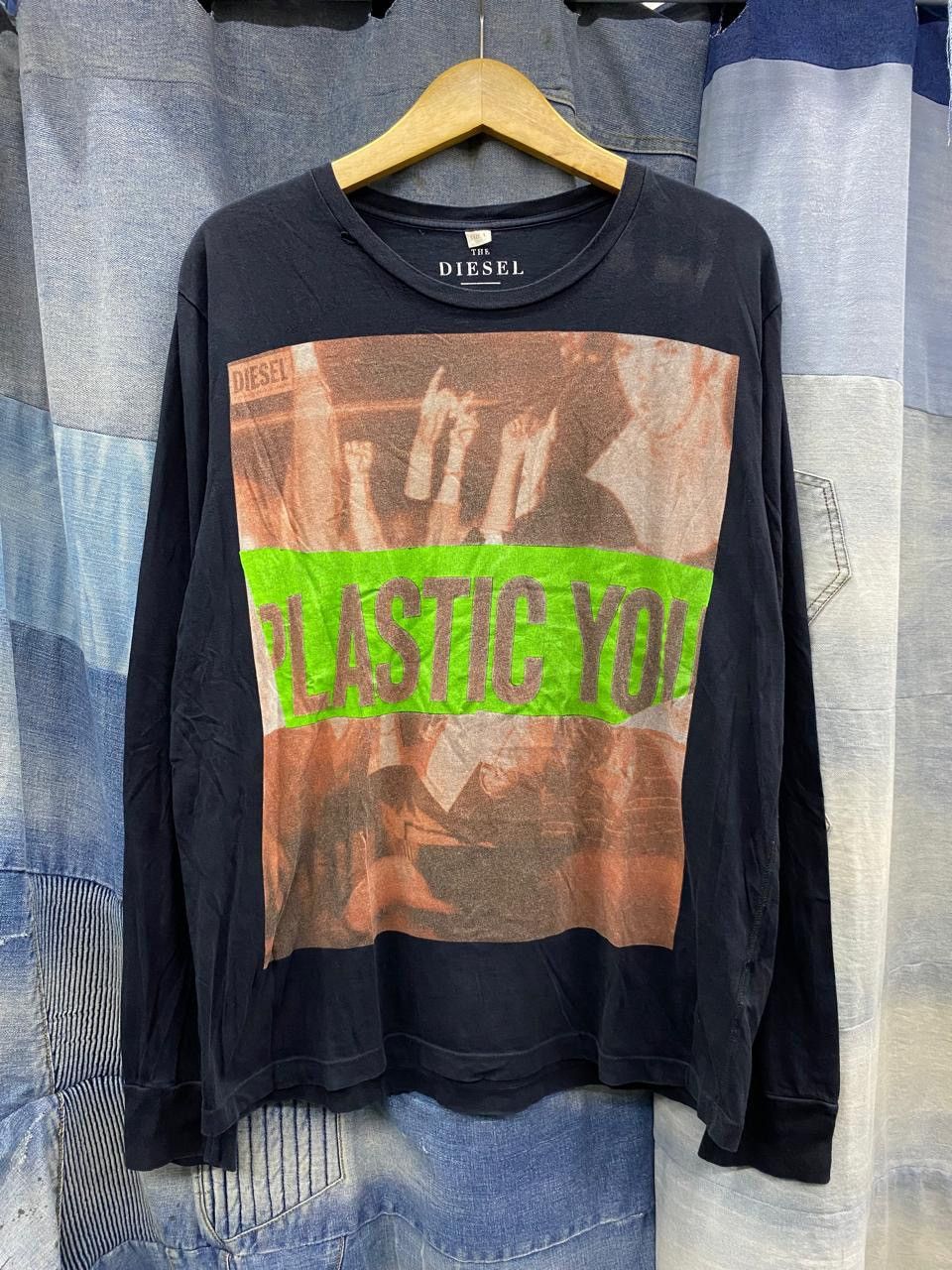 If Six Was Nine × Japanese Brand The Diesel “Plastic You” Tee Size US L / EU 52-54 / 3 - 1 Thumbnail