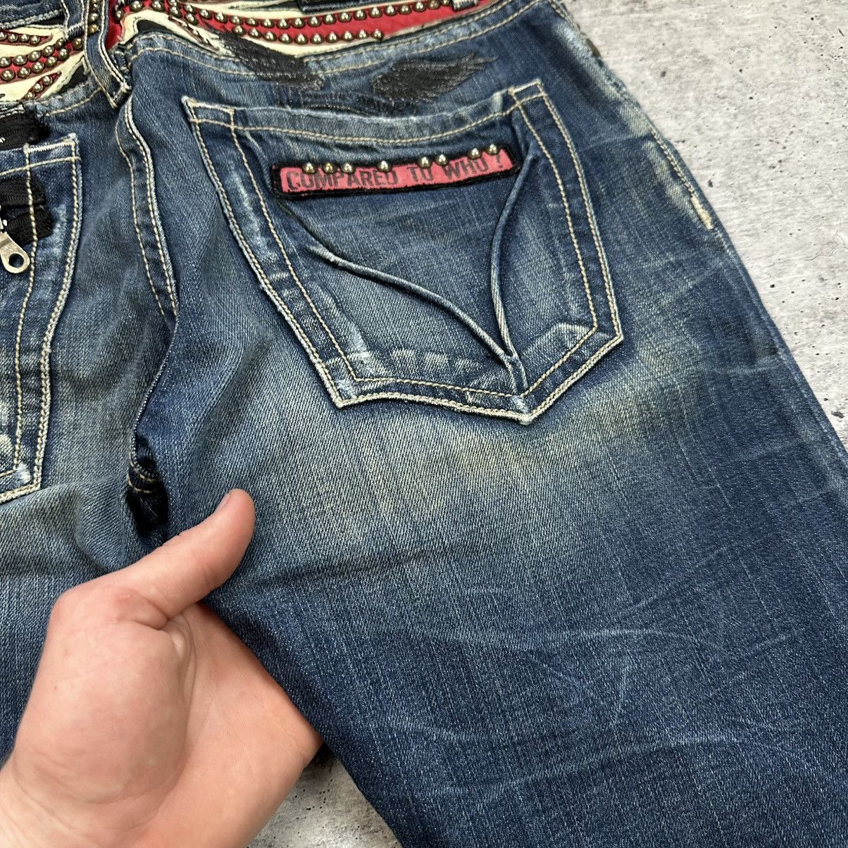 Robins Jeans Robin's Denim Jeans Union Jack Y2K Blue Men’s Size 33 Size US 33 - 19 Thumbnail