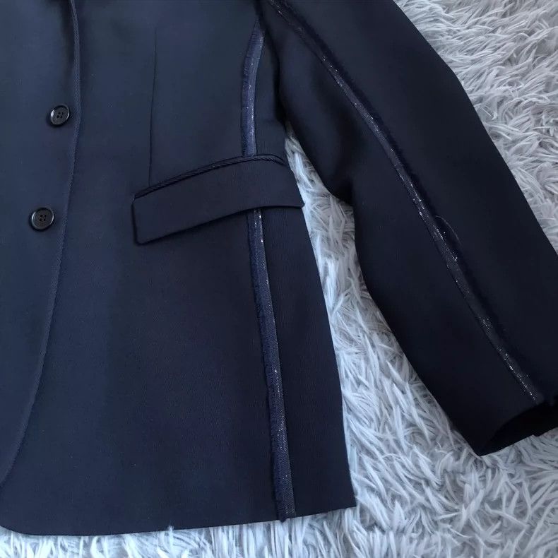 Dior Dior 18fw stitched wool suit jacket 2501-Nextarrow Size US M / EU 48-50 / 2 - 5 Thumbnail