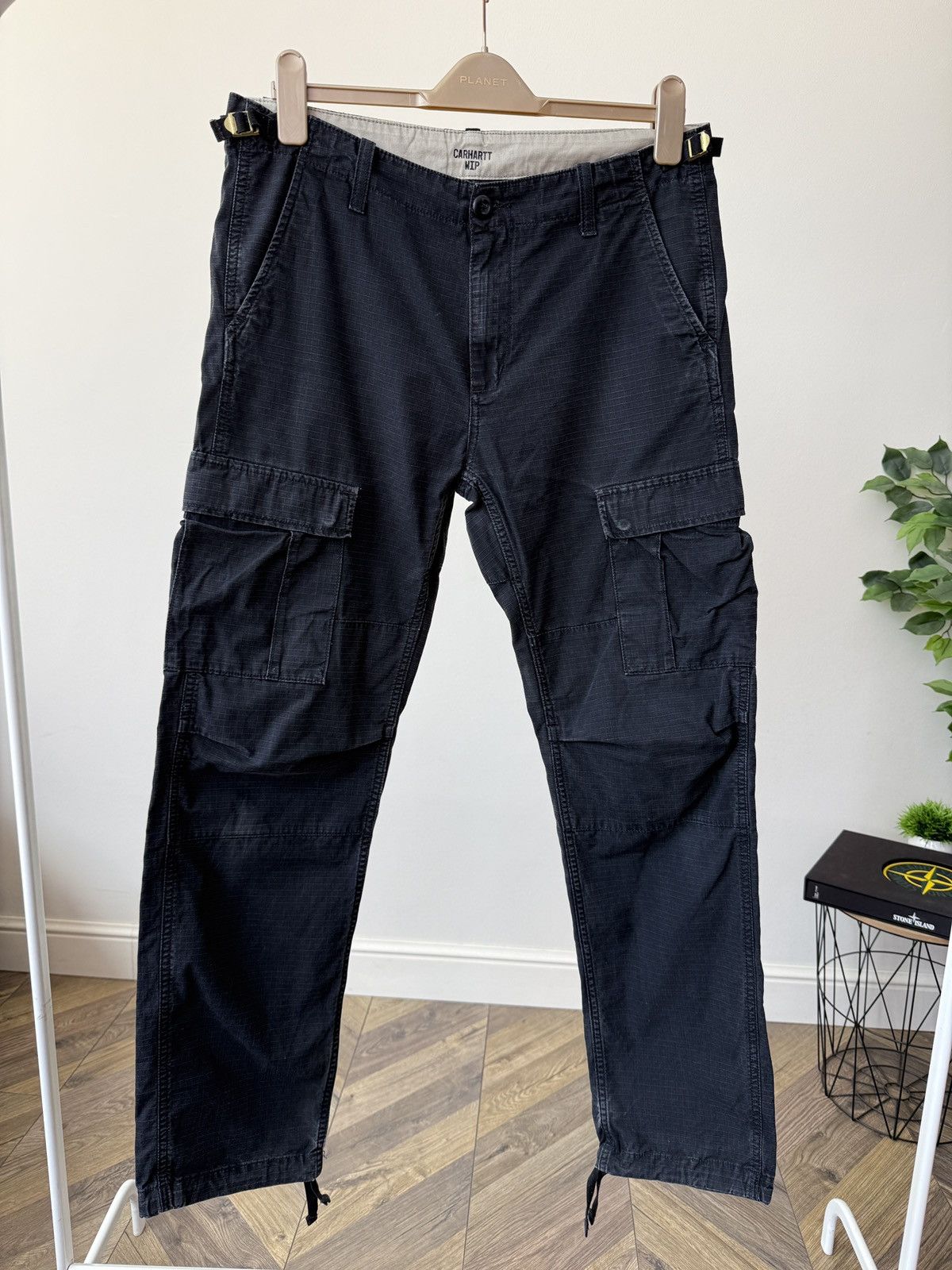 Carhartt Vintage CARHARTT WIP Aviation Cargo Pant W31 L32 Size US 31 - 3 Thumbnail