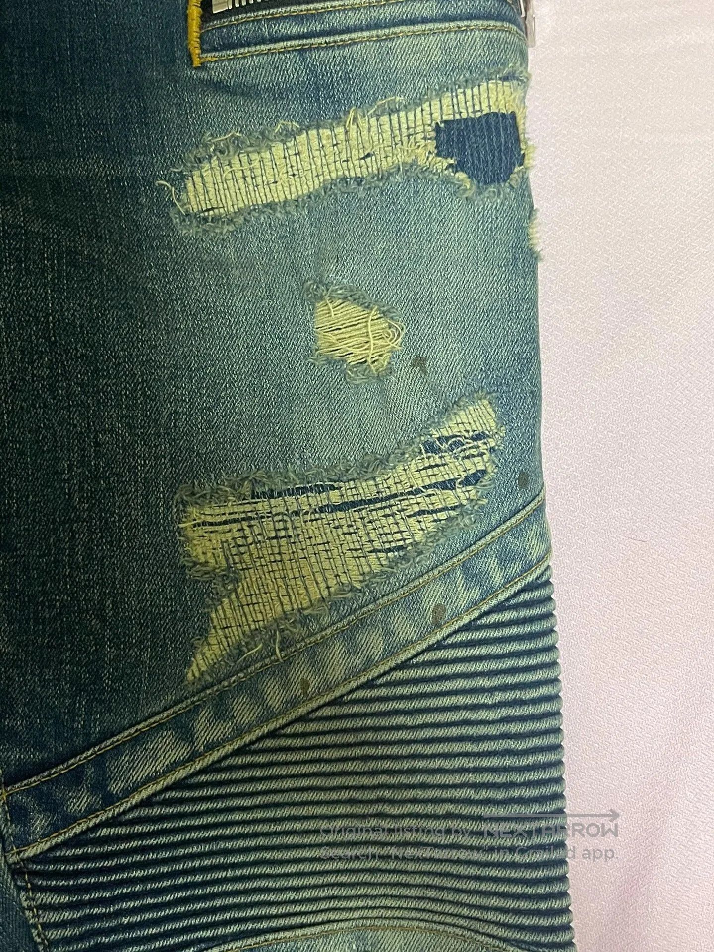 Balmain Balmain Distressed Denim Jeans for Men. Size US 29 - 8 Thumbnail