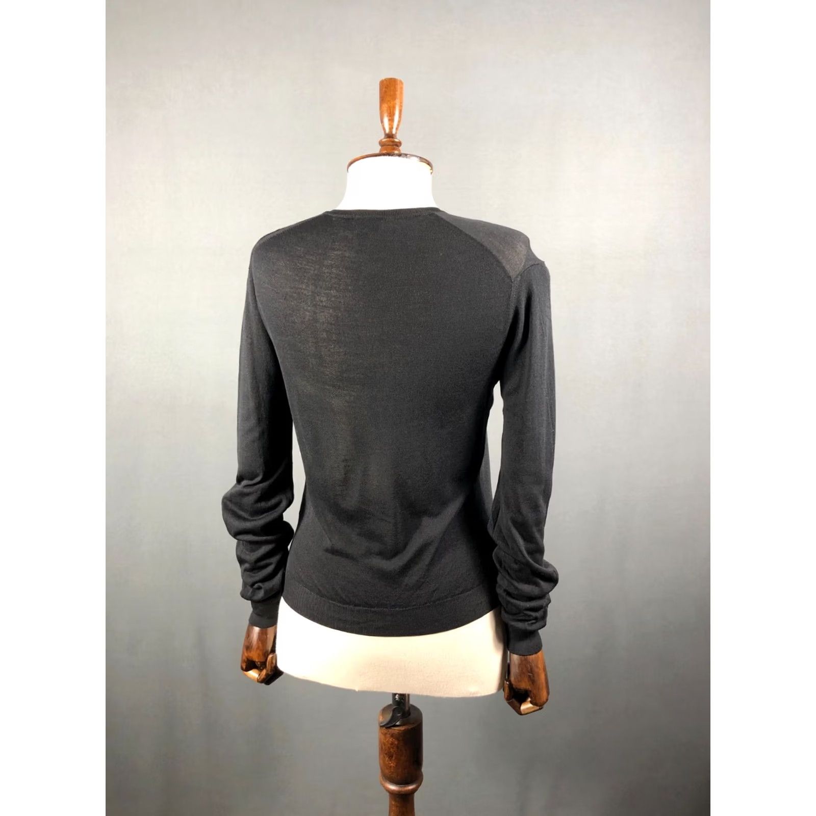 A.P.C. A.P.C. Pullover Silk Black Size M Women Size M / US 6-8 / IT 42-44 - 3 Thumbnail