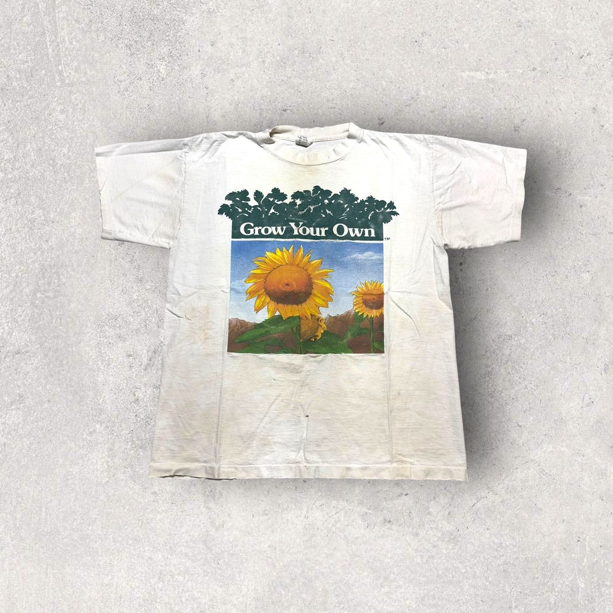Vintage Vintage Grow Your Own Sunflower tee Size US L / EU 52-54 / 3 - 1 Thumbnail