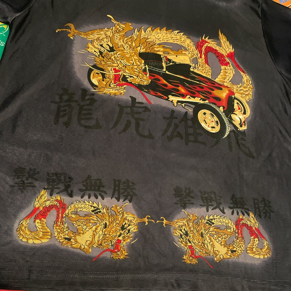 Ecko Unltd. × JNCO × Vintage Y2K JNCO Affliction Grunge Wings Dragons Style Silky Tee Size US XL / EU 56 / 4 - 3 Thumbnail