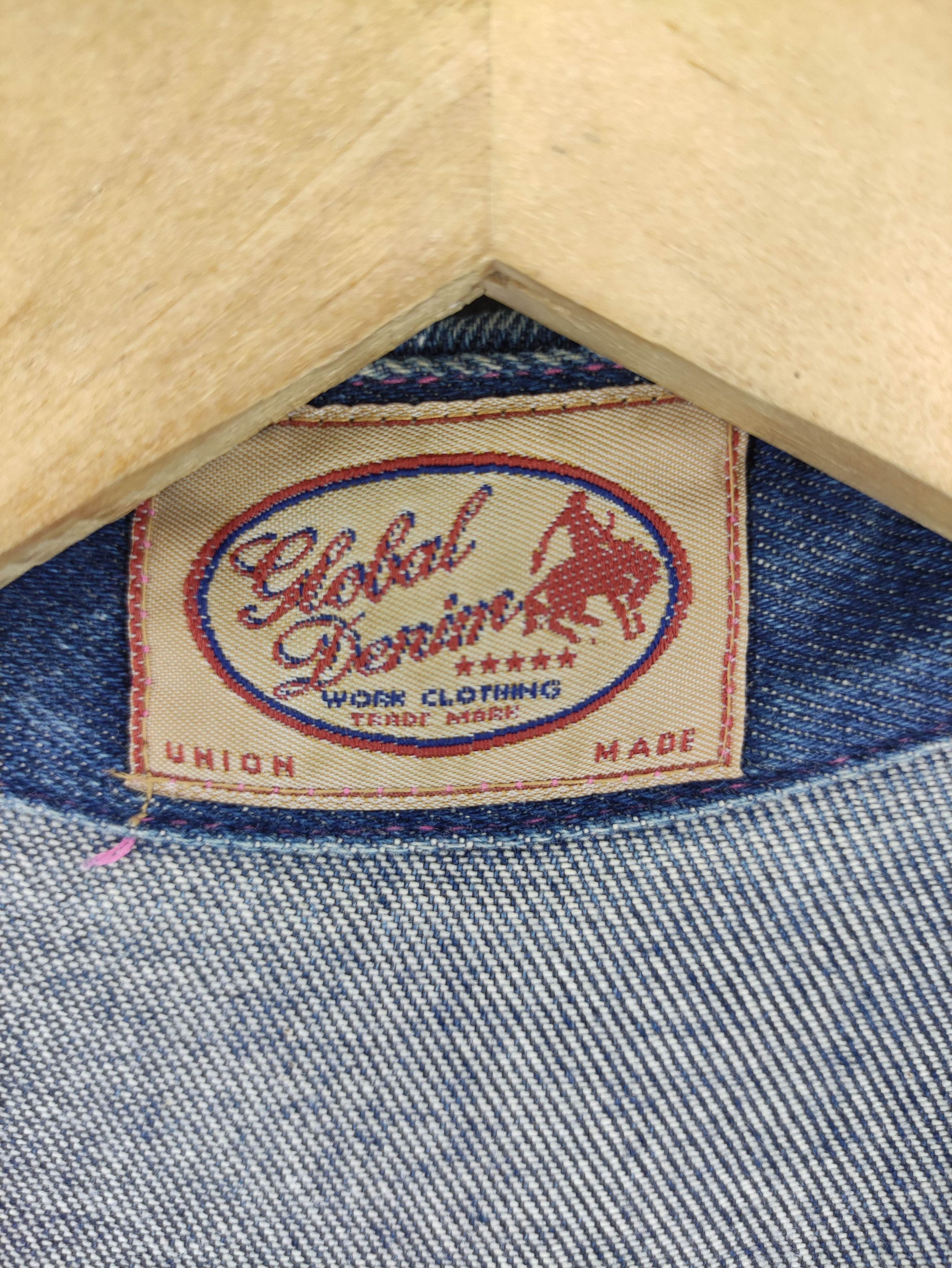 Denime Vintage Denim Jacket Union Made Size M / US 6-8 / IT 42-44 - 3 Thumbnail
