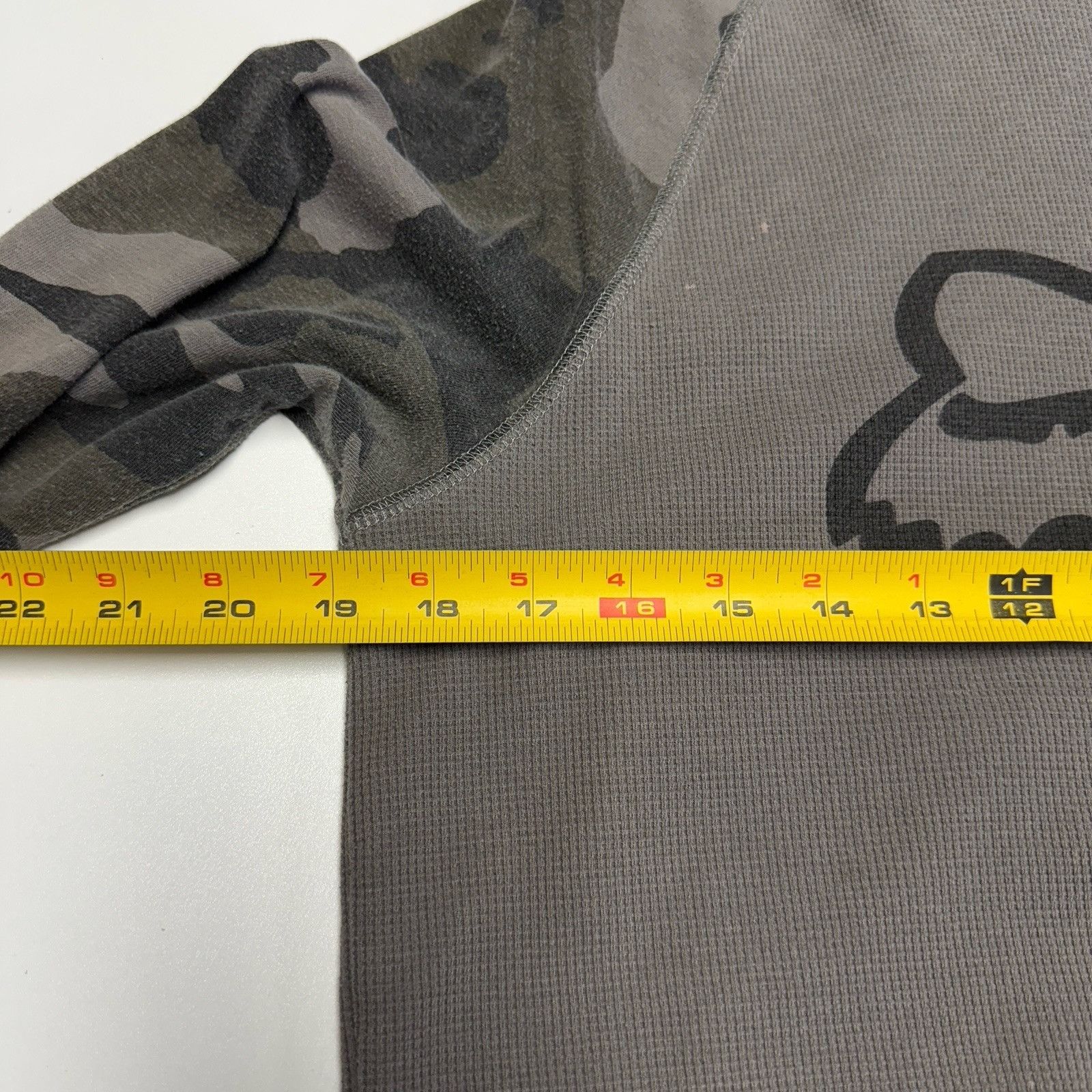 Fox Racing Fox Racing Hoodie Sweatshirt Mens Medium 19x25.5 Gray Camo Size US M / EU 48-50 / 2 - 11 Thumbnail