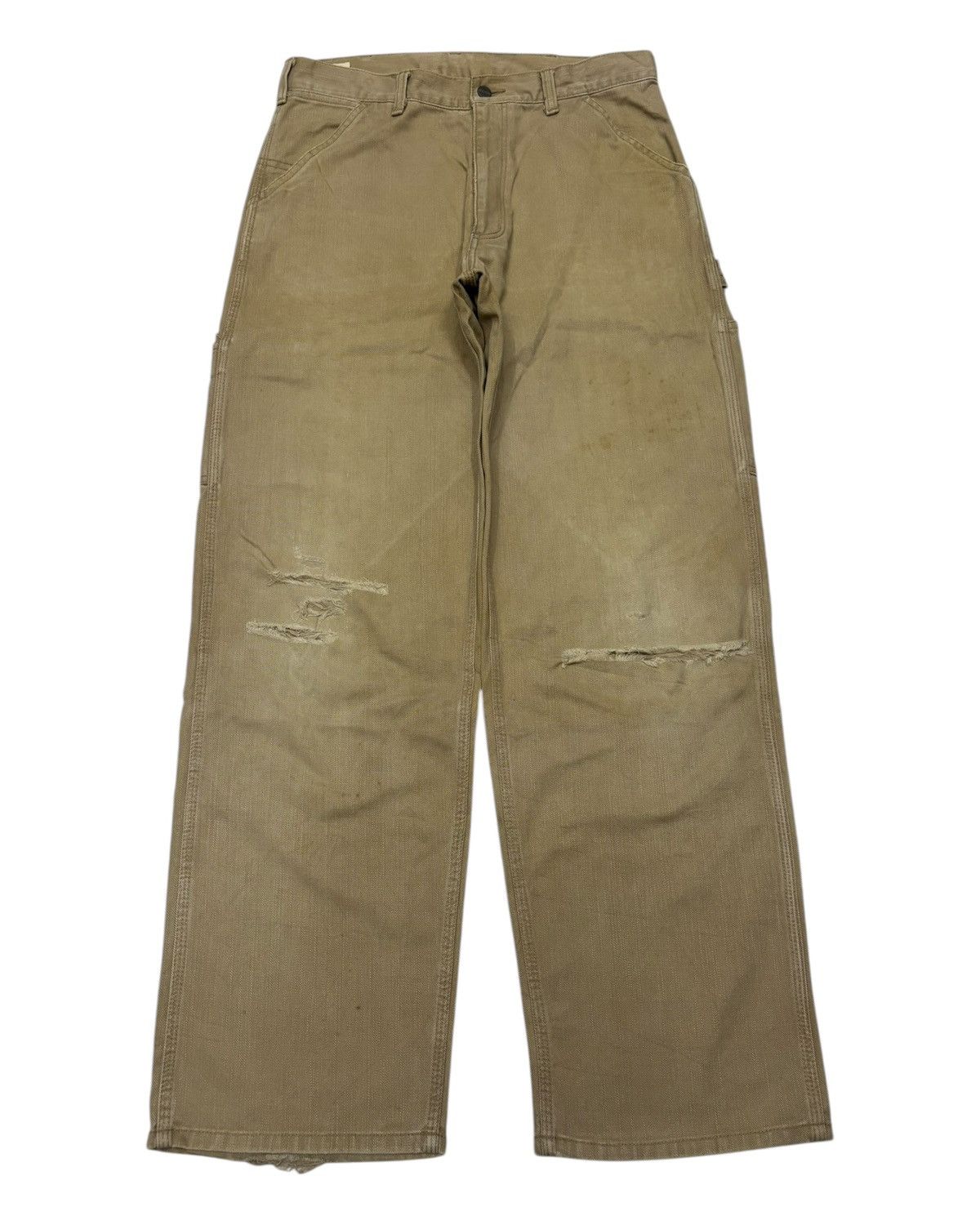 Carhartt 🔥Vintage Carhartt Brown Workwear Carpenter Pants Size US 33 - 2 Thumbnail