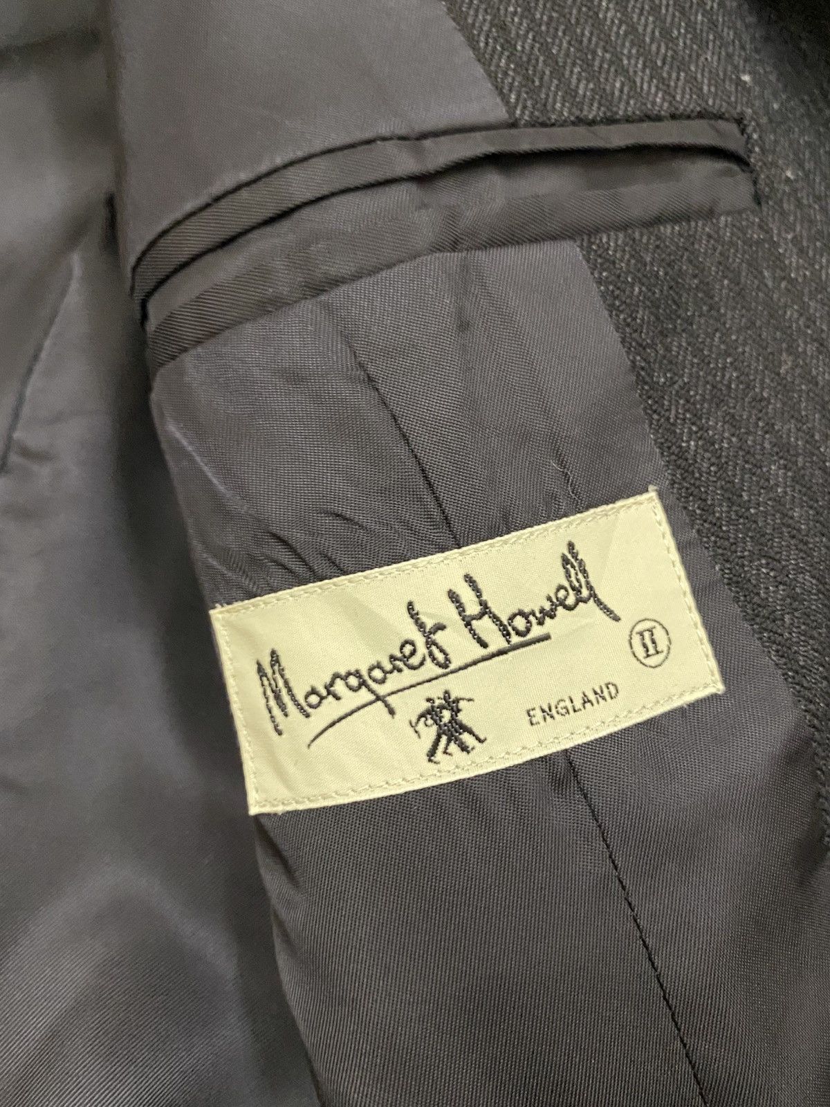 Margaret Howell Margaret Howell England Black Wool Overcoat Minimal Classic Size US S / EU 44-46 / 1 - 11 Thumbnail