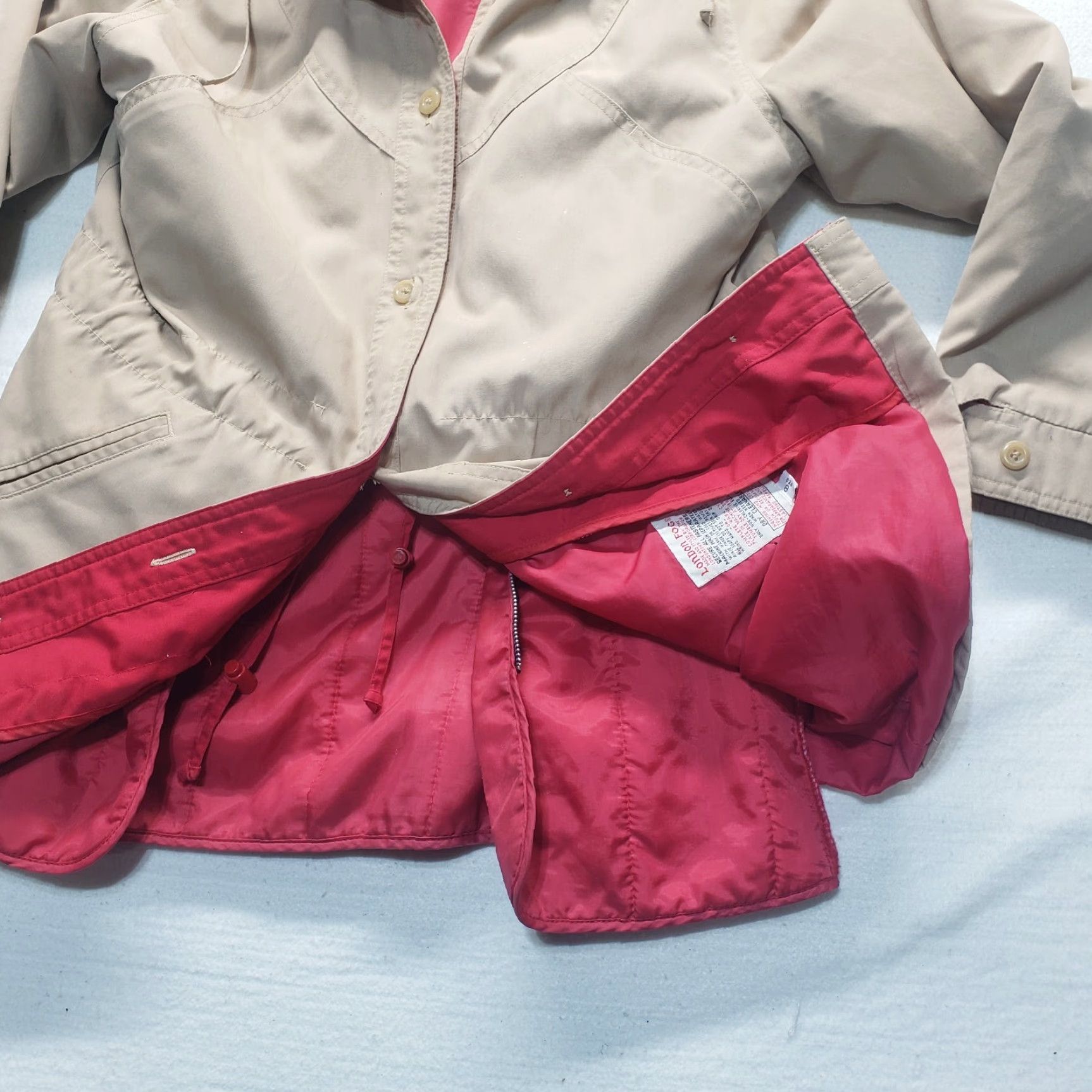 London Fog London Fog Jacket Women Beige Hooded Outdoor 8 Size M / US 6-8 / IT 42-44 - 4 Thumbnail