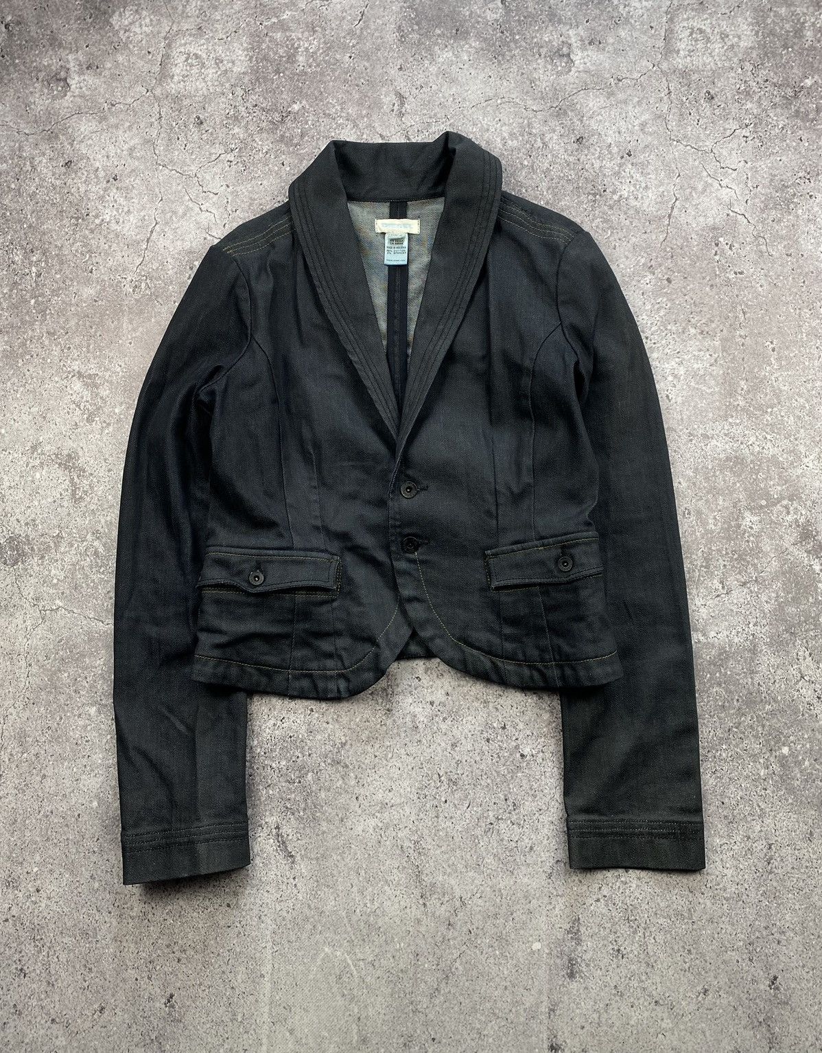 Diesel × Junya Watanabe × Vintage AVANTGARDE DIESEL JUNYA WATANABE RICK OWENS STYLE DENIM JACK Size M / US 6-8 / IT 42-44 - 1 Thumbnail