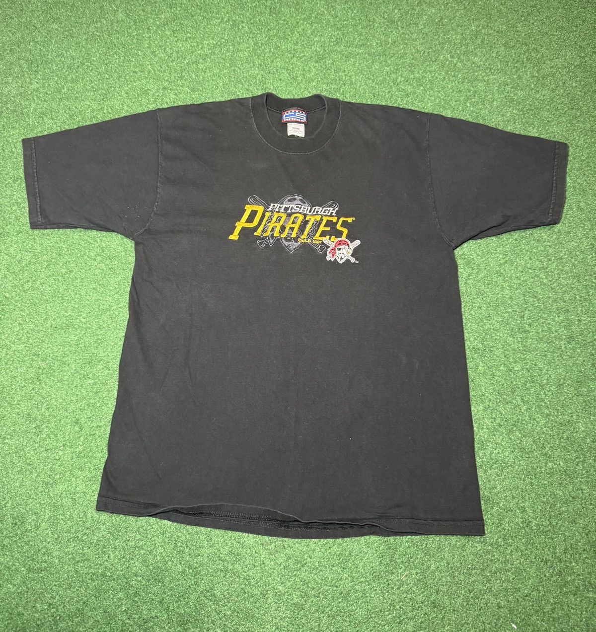 Vintage Vintage 90s Pittsburgh Steelers Embroidered Baseball T Shirt Size US L / EU 52-54 / 3 - 1 Thumbnail
