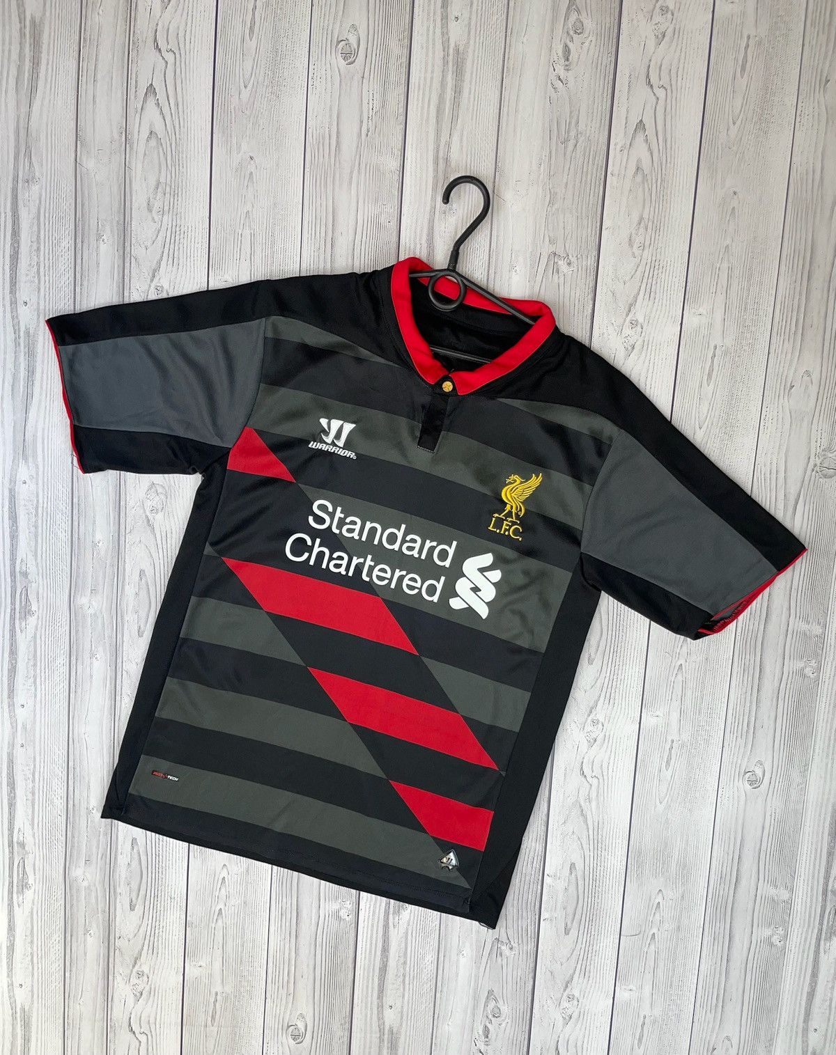 Vintage Vintage liverpool soccer jersey 45 Balotelli away black M Size US M / EU 48-50 / 2 - 2 Thumbnail