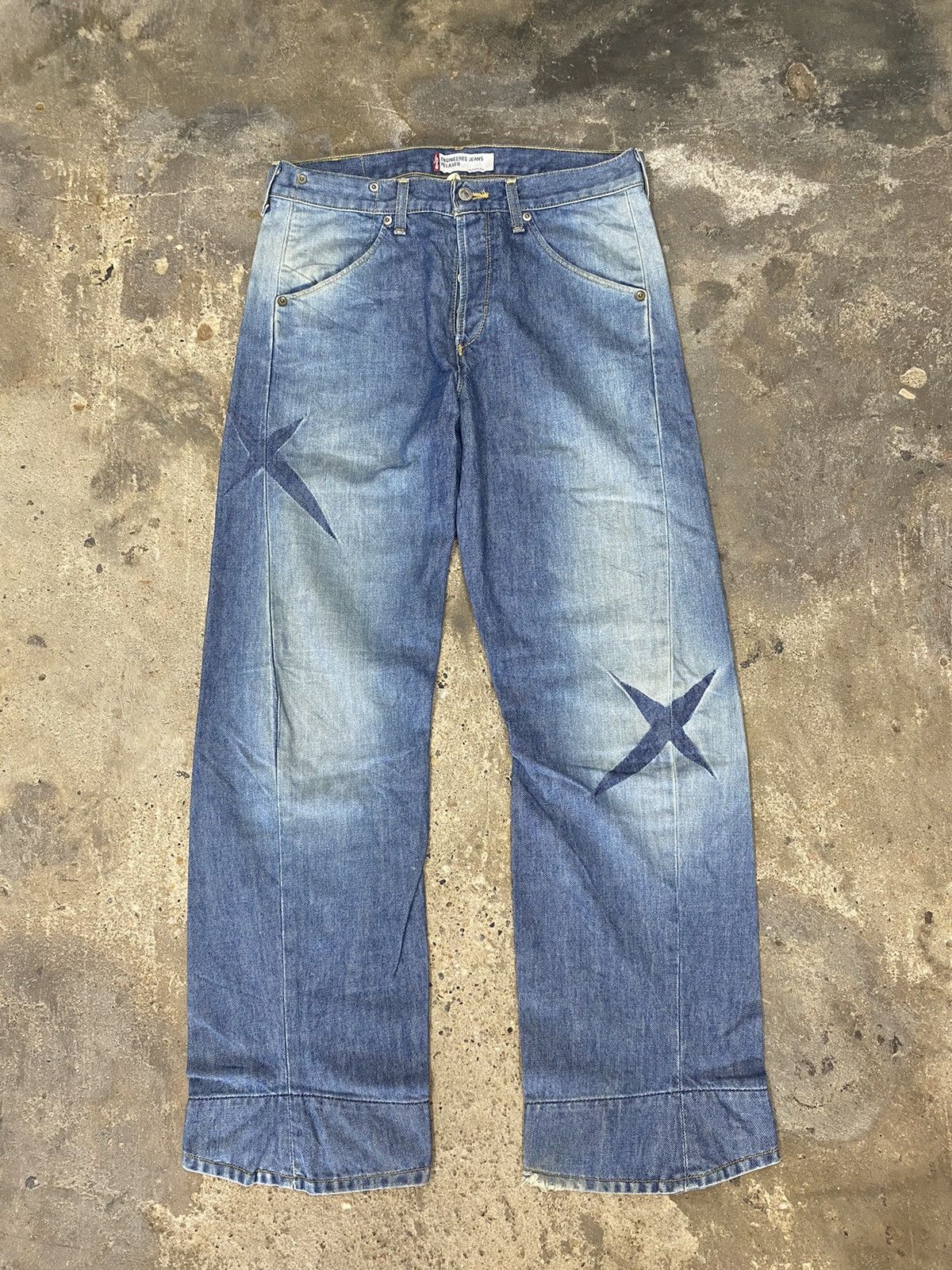 Japanese Brand × Levi's × Vintage Lev’is blue jeans wash japanese brand Size US 30 / EU 46 - 1 Thumbnail