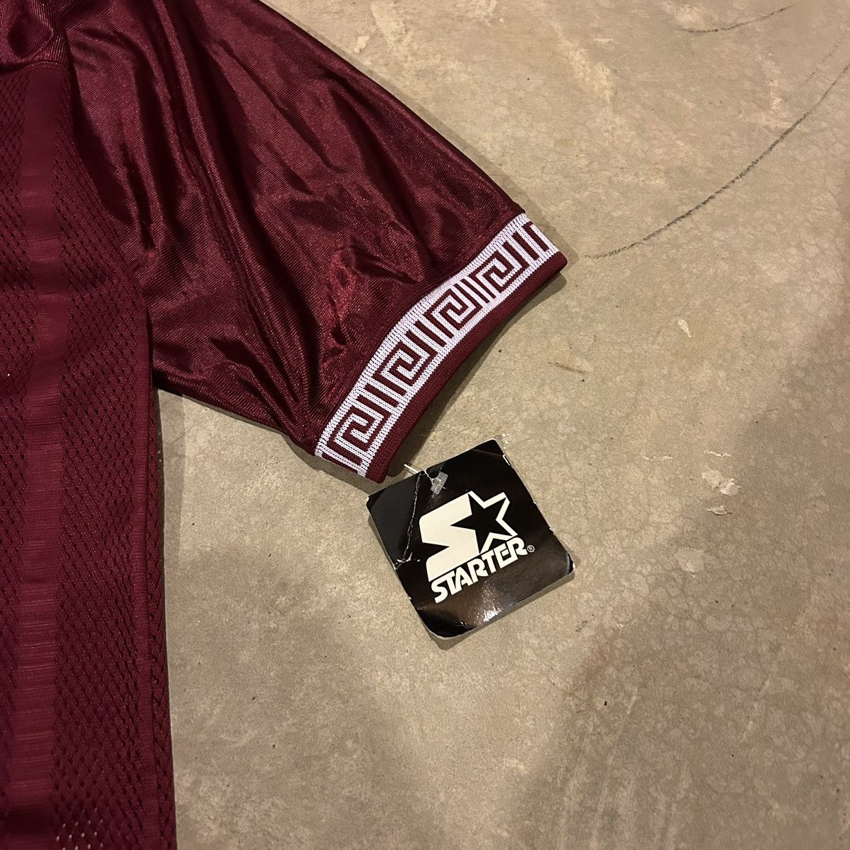 Starter × Vintage Crazy Vintage Y2K Starter Striped Baggy Football Jersey NWT Size US XXL / EU 58 / 5 - 4 Thumbnail