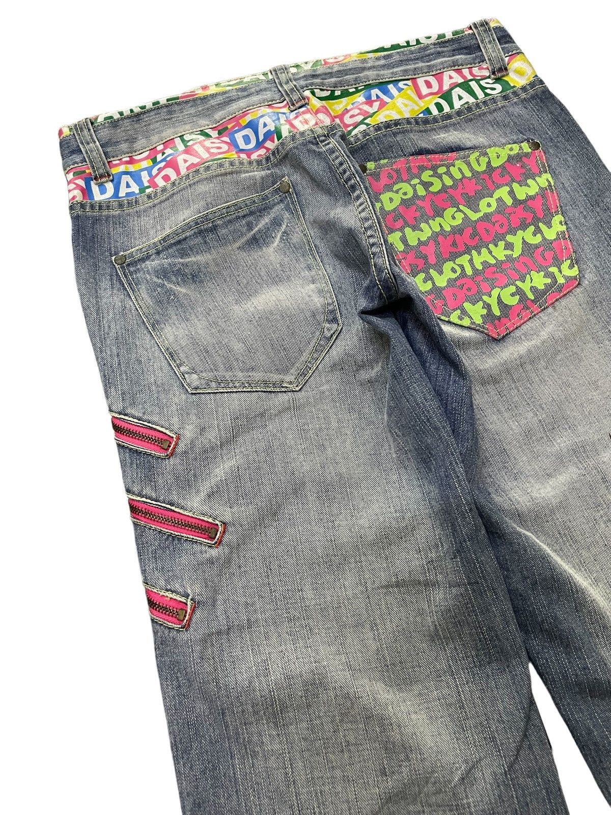 Hysteric Glamour × Japanese Brand Daisy Japan Funky Printed Zipper Man Jeans Size US 32 / EU 48 - 10 Thumbnail