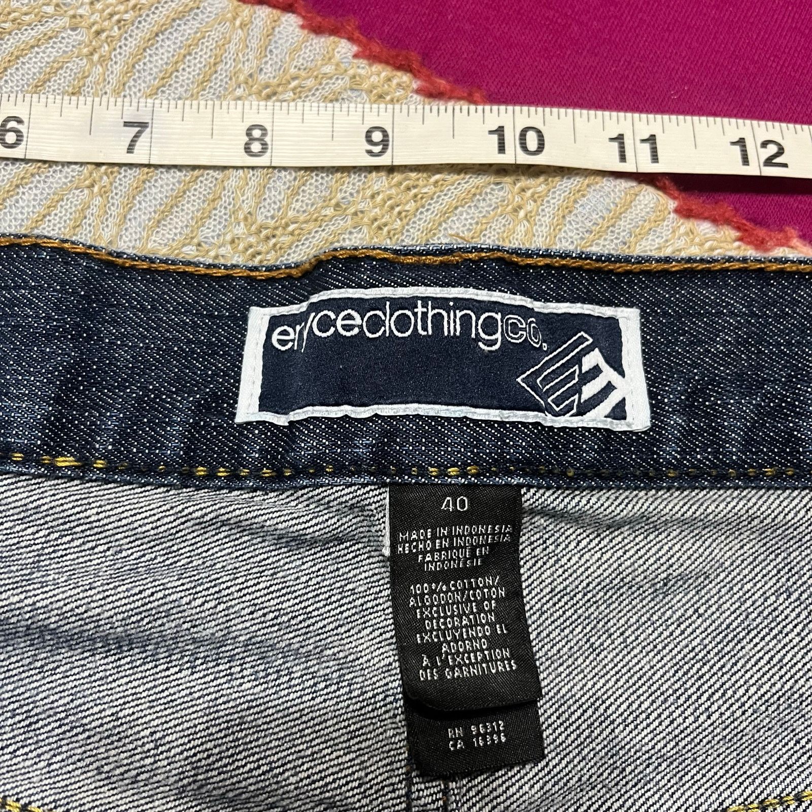 Enyce Y2K Enyce Faded Baggy Jorts 38W Size US 38 / EU 54 - 4 Thumbnail