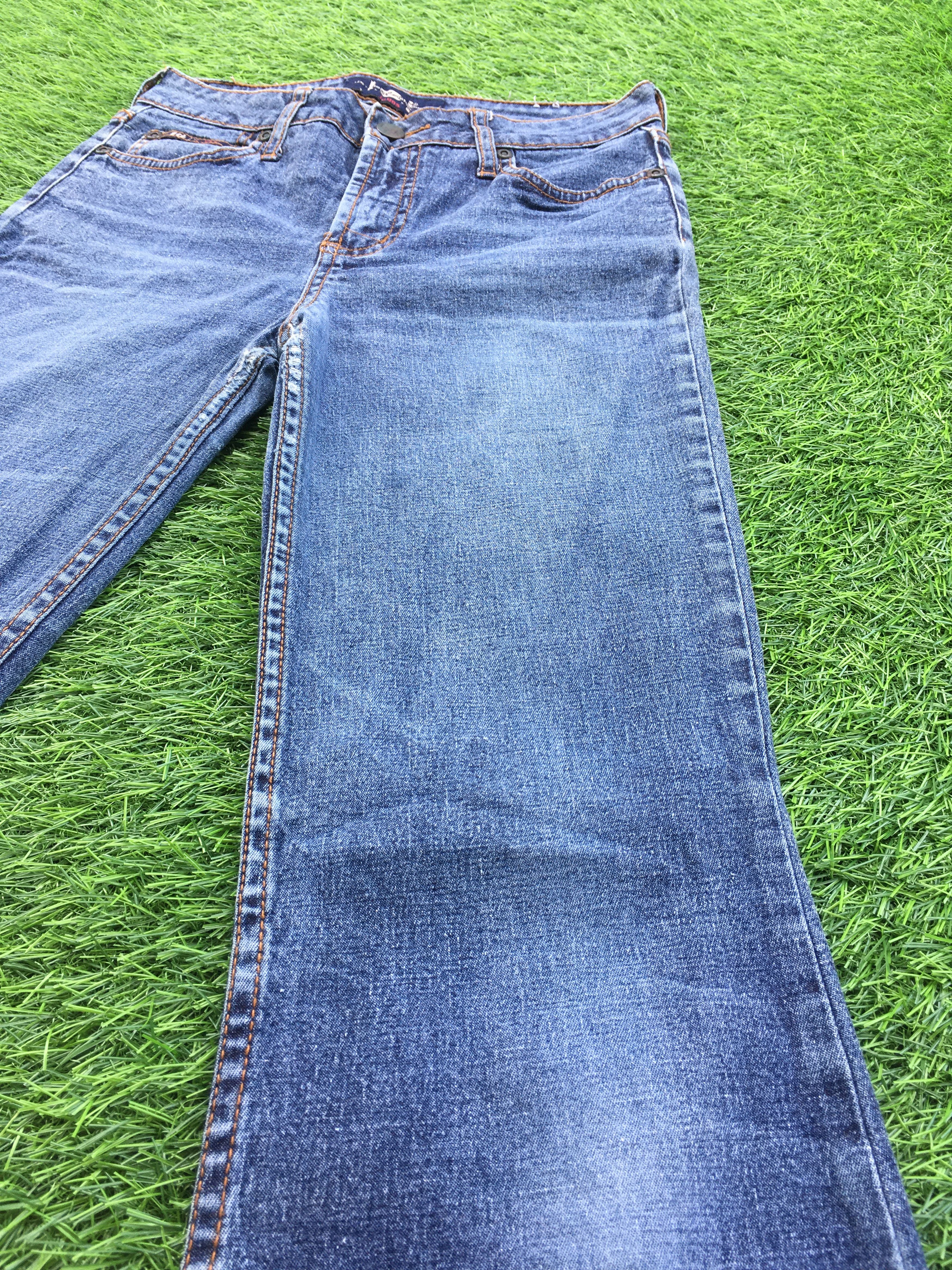 Designer × Japanese Brand × Jean Y2K Low Rise Flare Jeans D-936 Size 24" / US 00 / IT 34 - 6 Thumbnail
