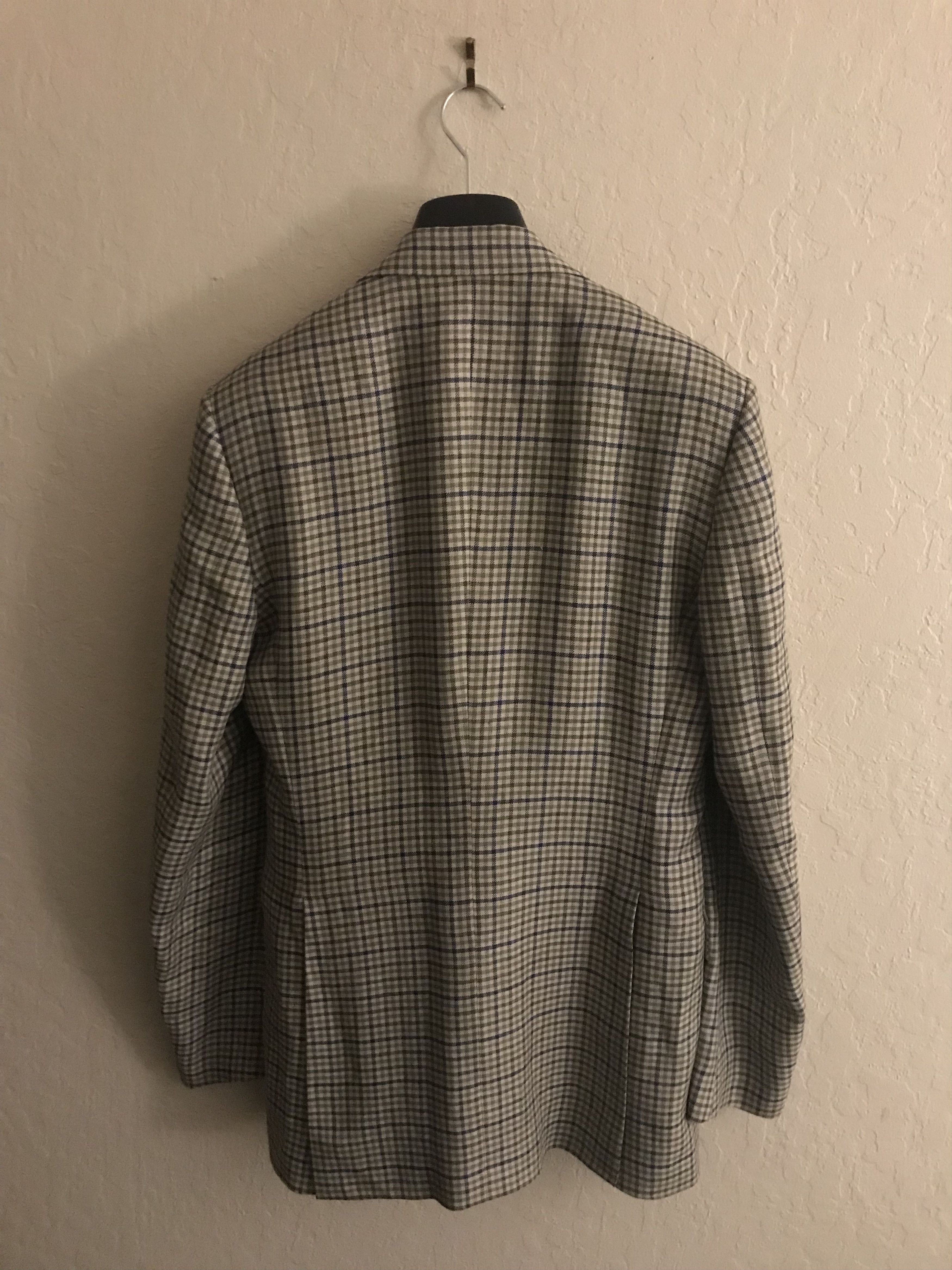 HUSBANDS MTO Maison Hellard Linen Jacket 38R Size 38R - 3 Thumbnail
