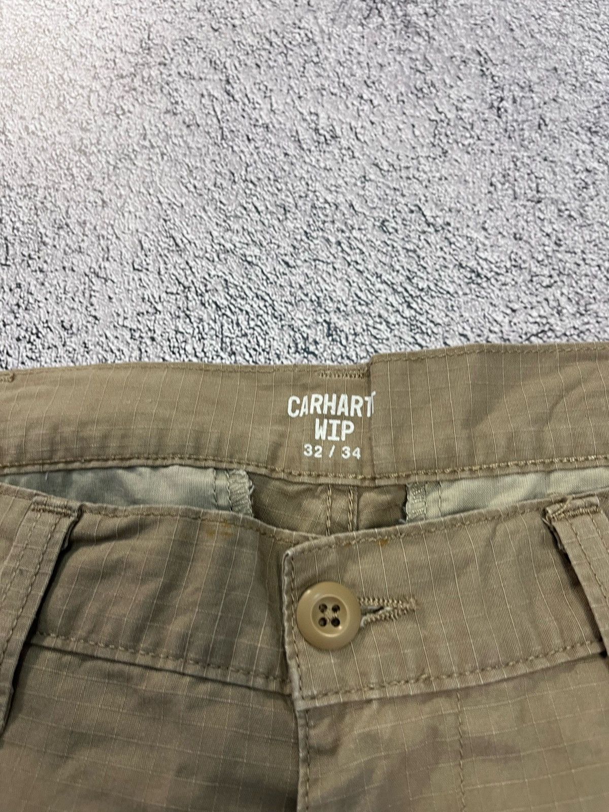Carhartt Wip Carhartt WIP Slim Lear Cargo Pants Ripstop 32x34 Workwear Size US 32 / EU 48 - 7 Thumbnail